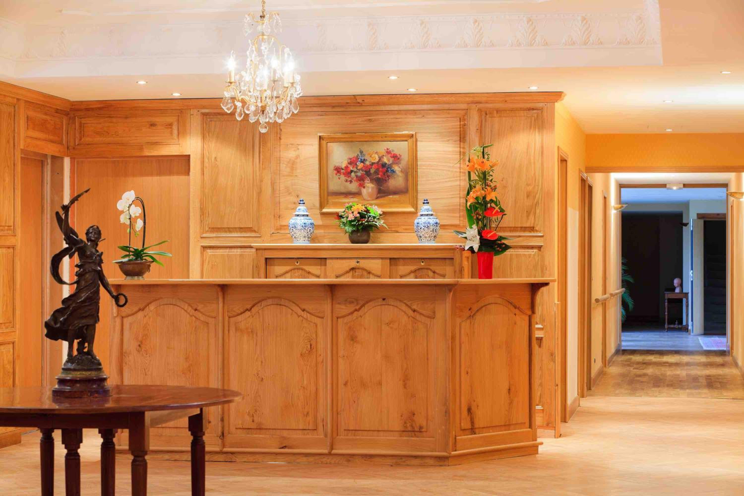 hotel reception