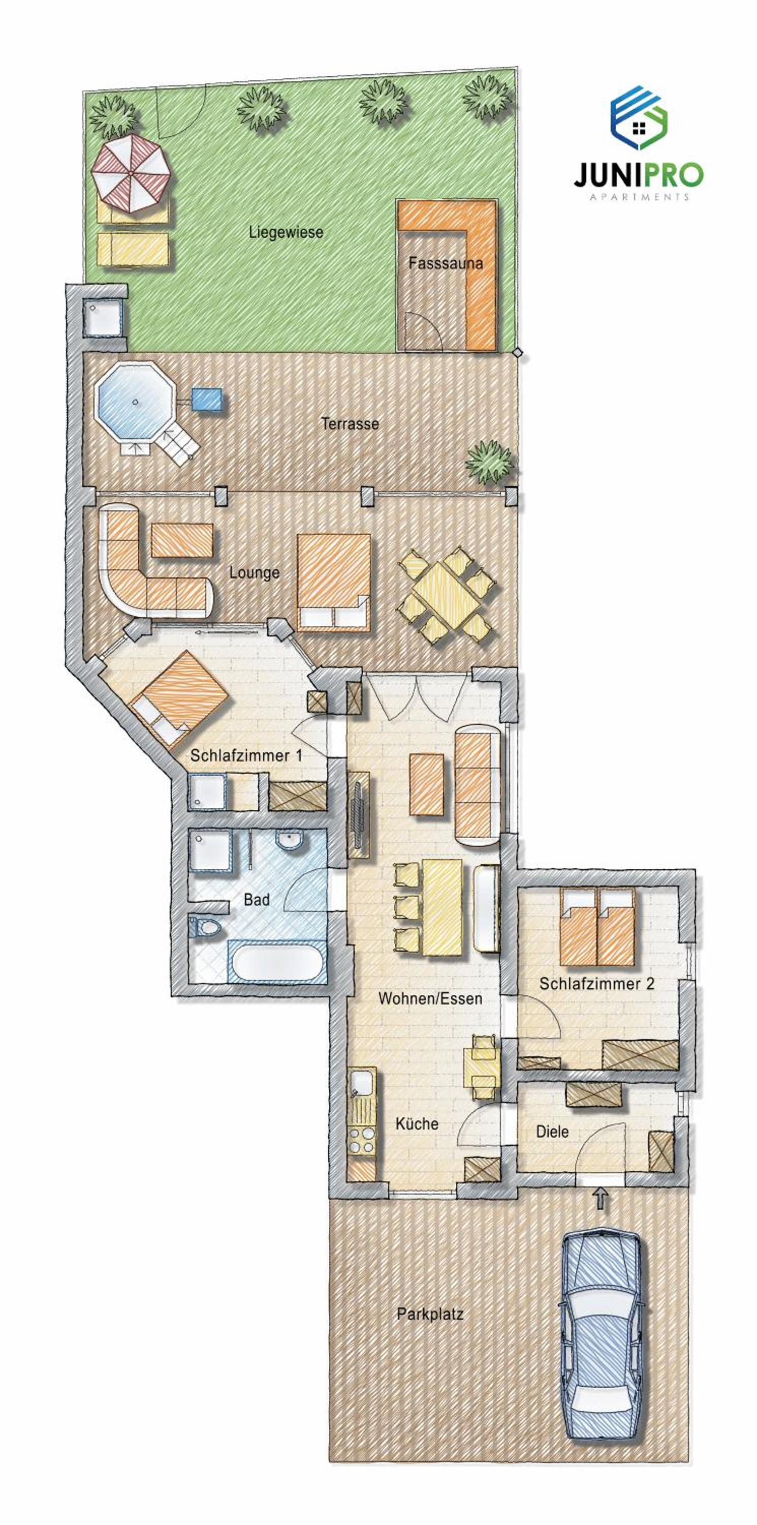 JUNIPRO Luxury Apartments