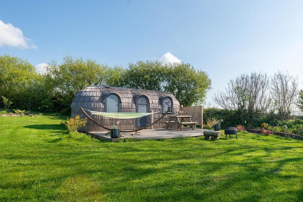 Prosecco - Lydcott Glamping Cornwall, sea views view 2