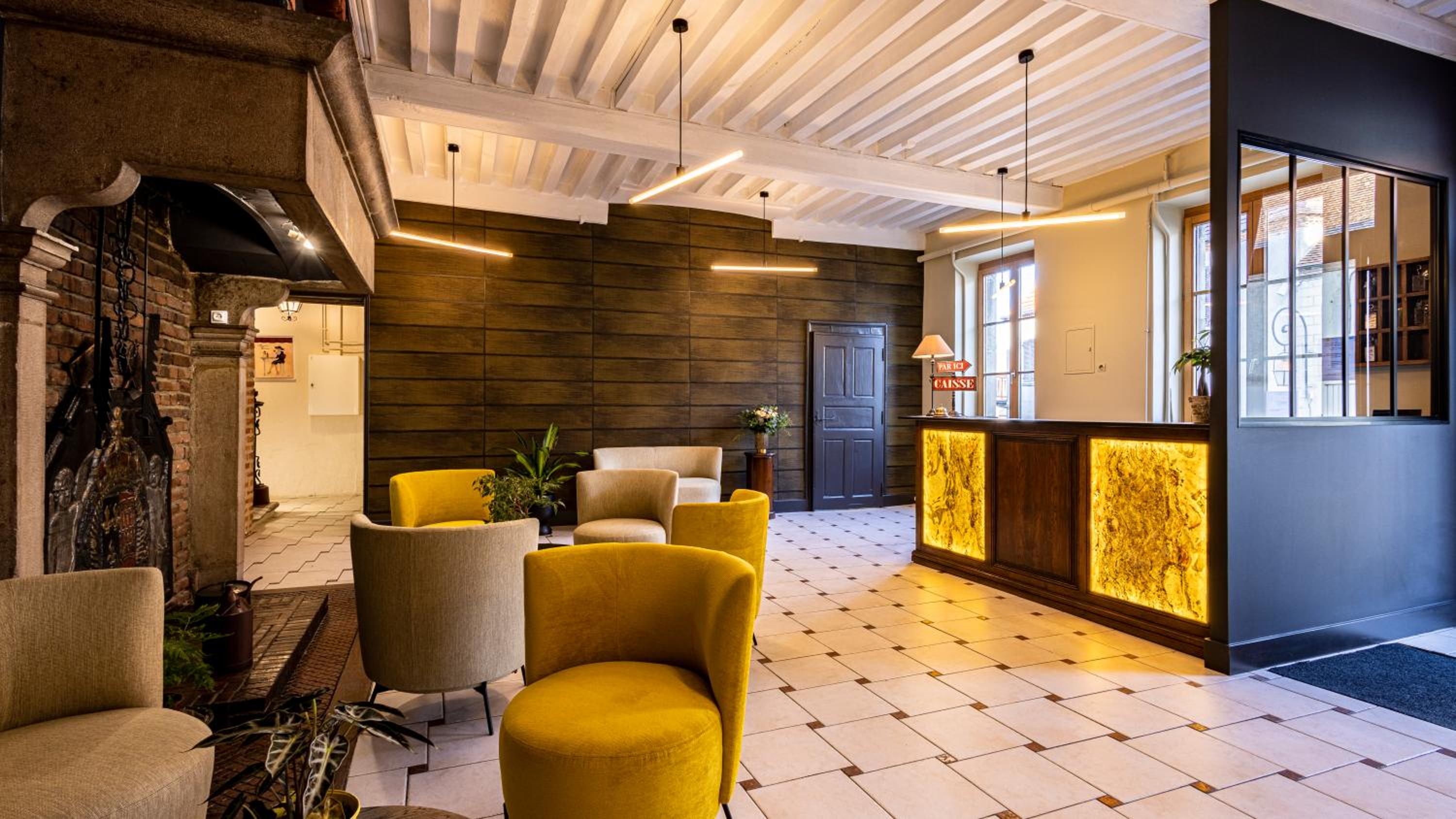 hotel reception