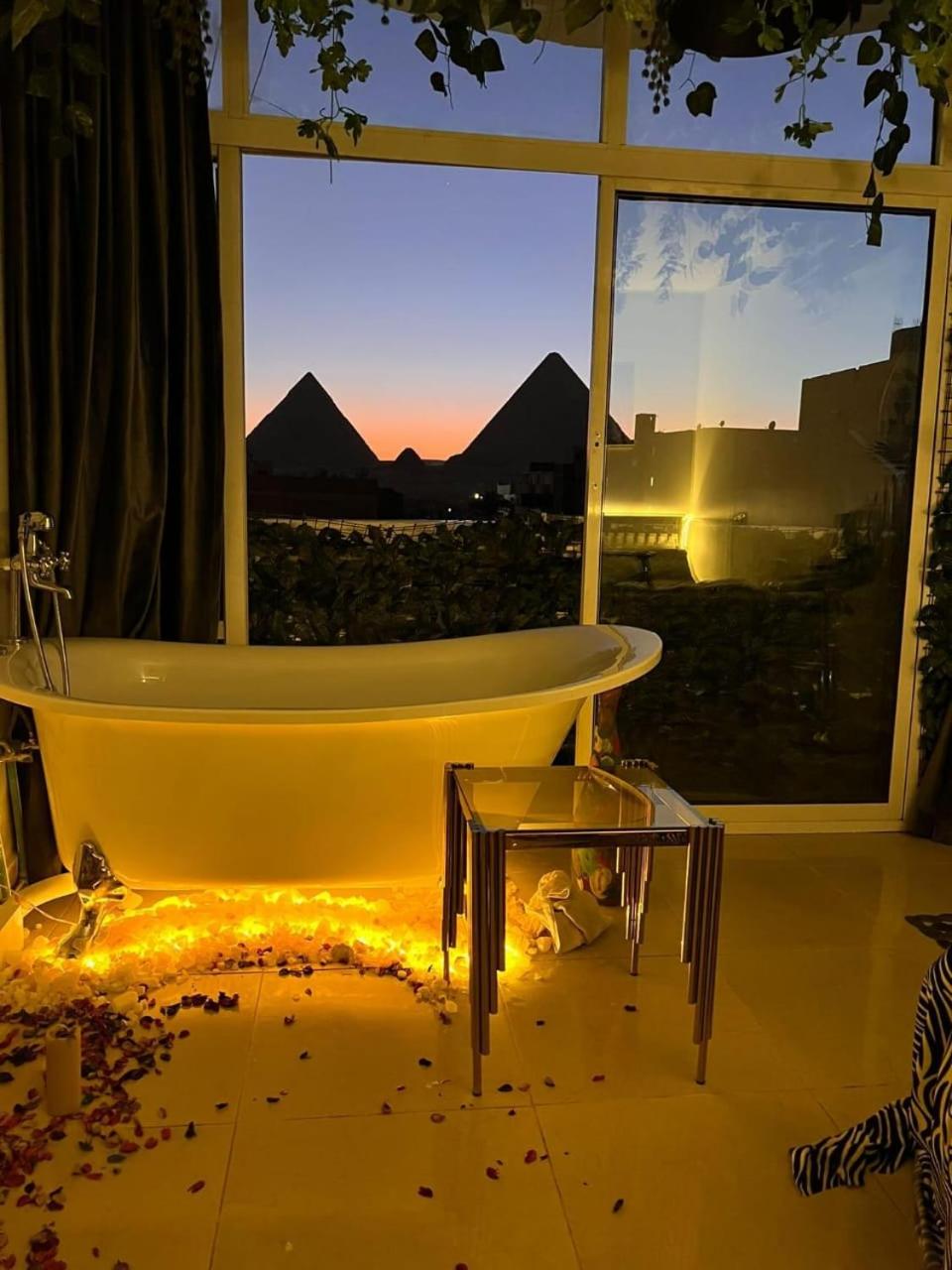 pharaoh pyramids view