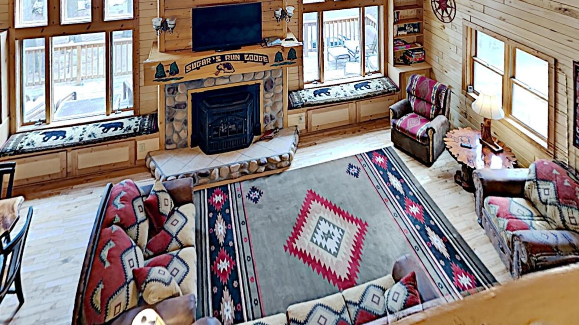 Sunset Cove Cabin On Lake Grindstone view 3