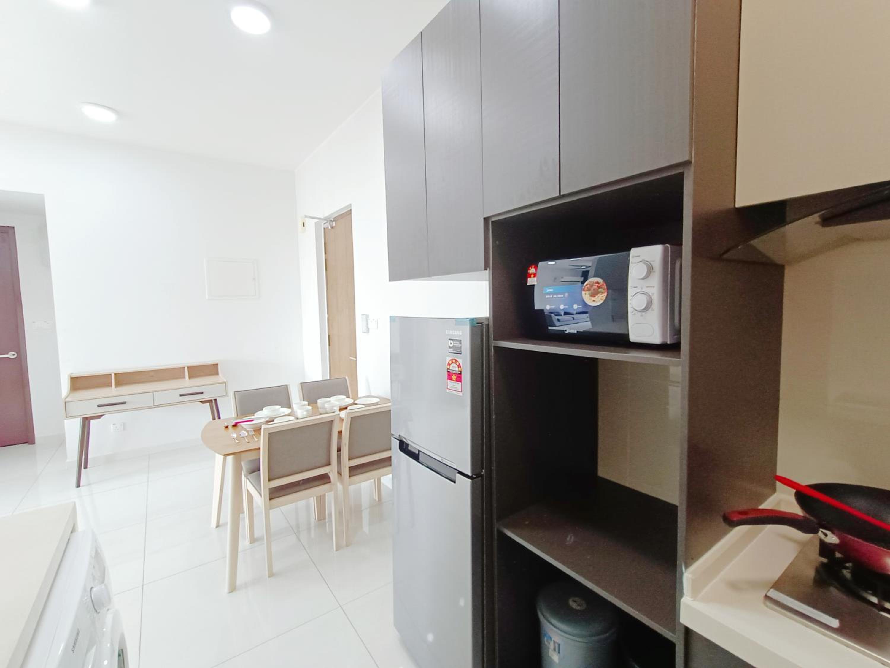 Danga Suite full Sea View, 7 min to CIQ,3BR 8 PAX, Royal stand, By Hint