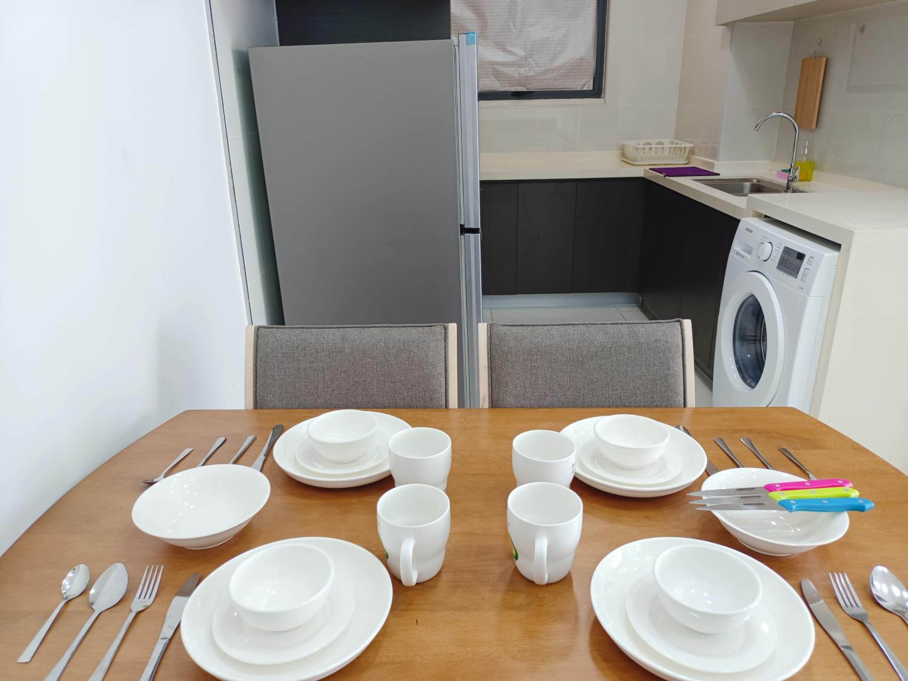 Danga Suite full Sea View, 7 min to CIQ,3BR 8 PAX, Royal stand, By Hint