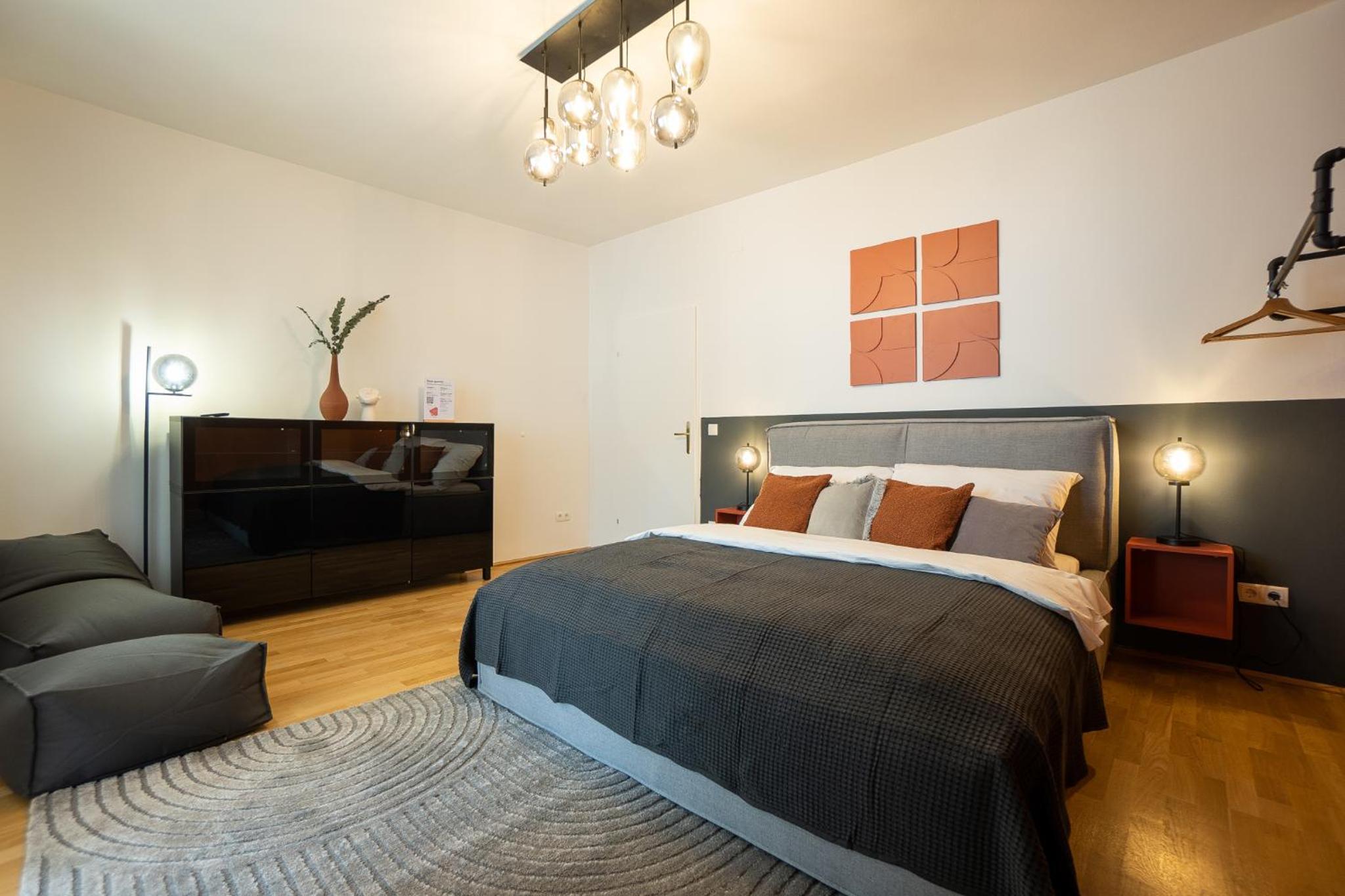 Bright stylish apartment with a huge terrace in a top location