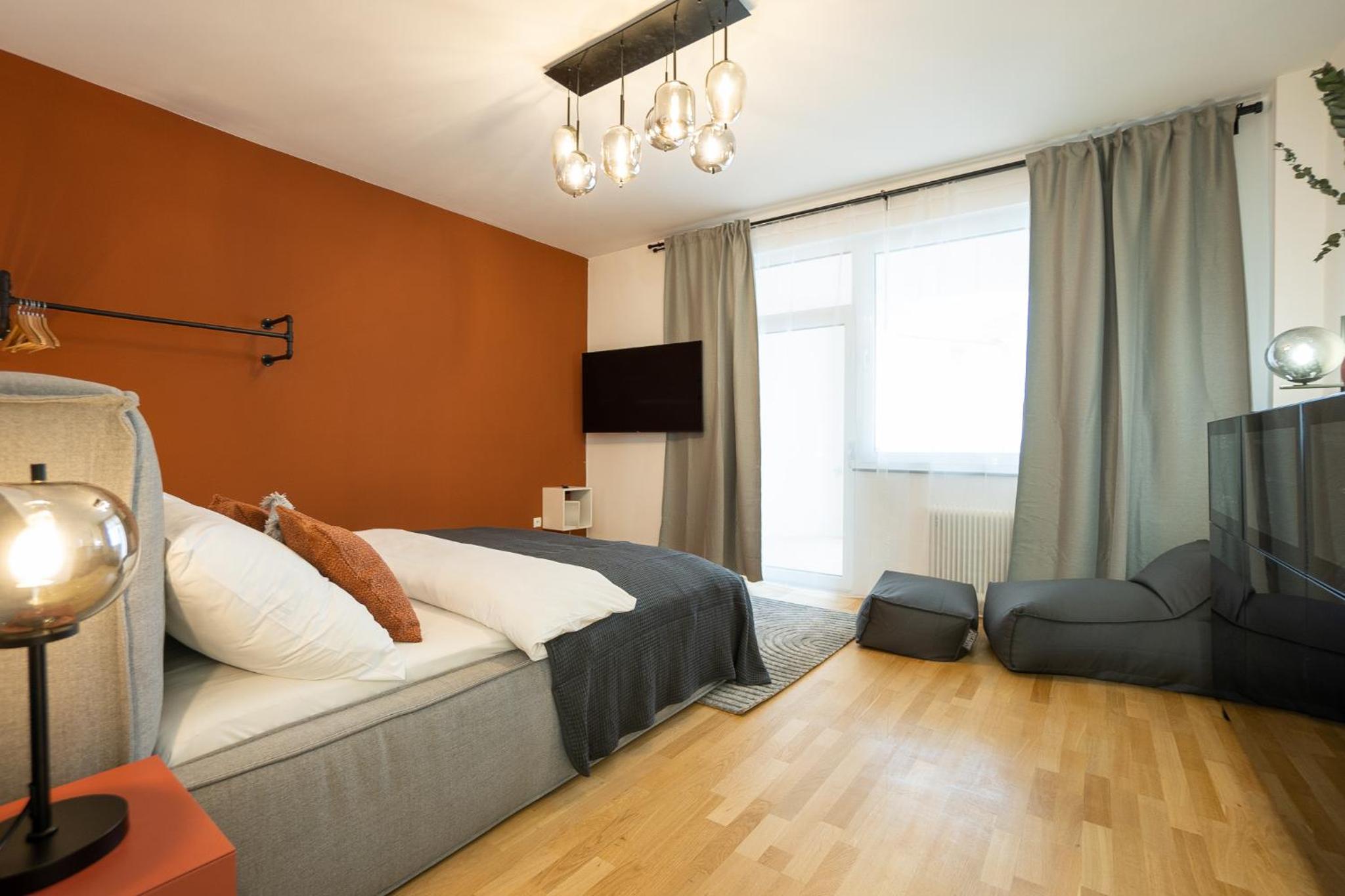 Bright stylish apartment with a huge terrace in a top location