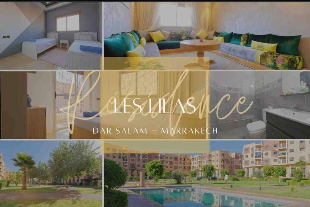 Residence DES LILAS DAR SALAM chez Madame ASSYL residence avec 3 piscines view 4