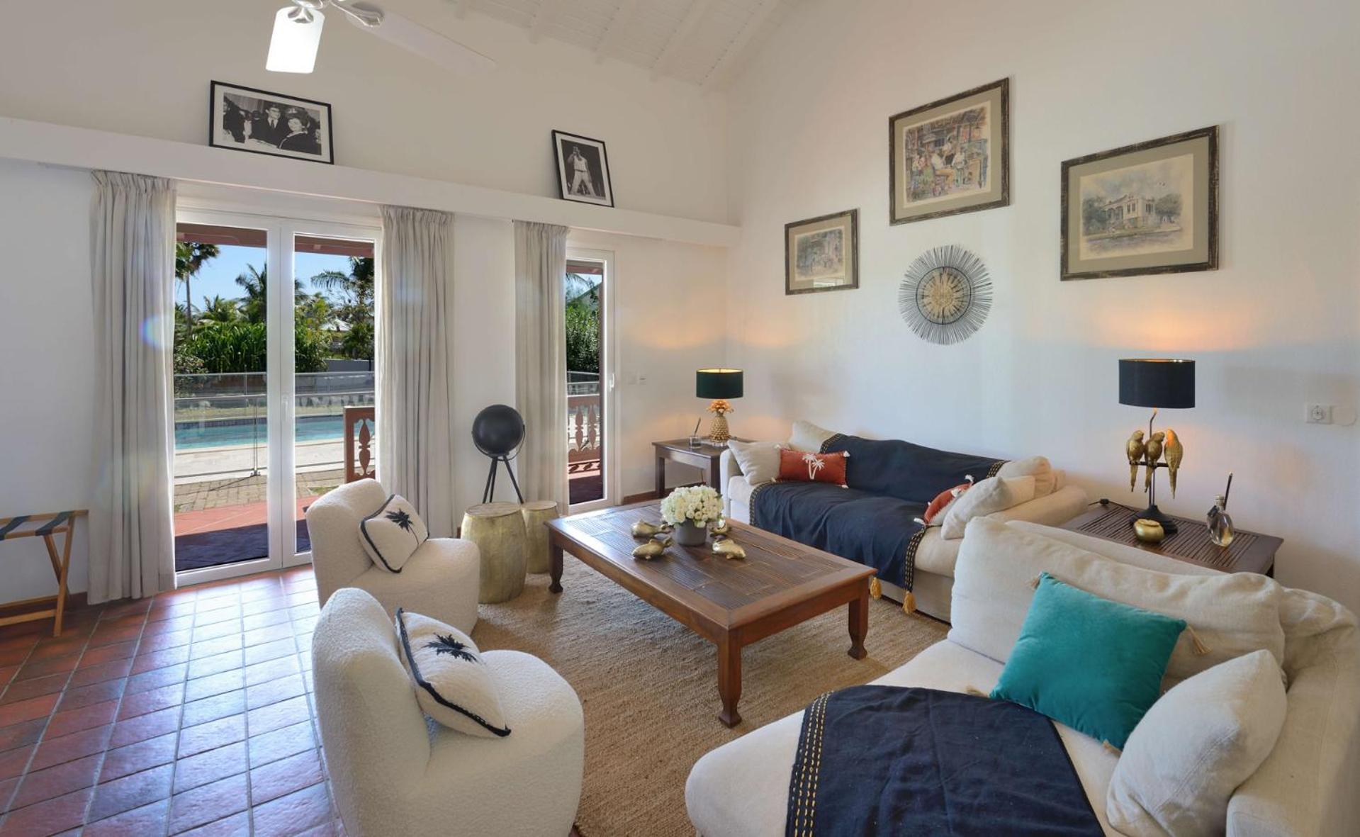 Superbe Villa 3 Chambres Orient Bay St Martin view 2