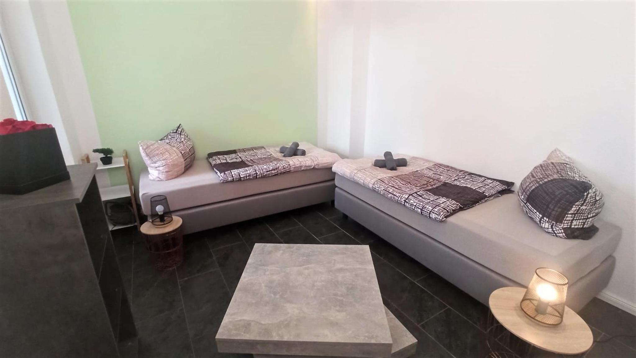 Apartment für bis zu 6 Personen mit Balkon