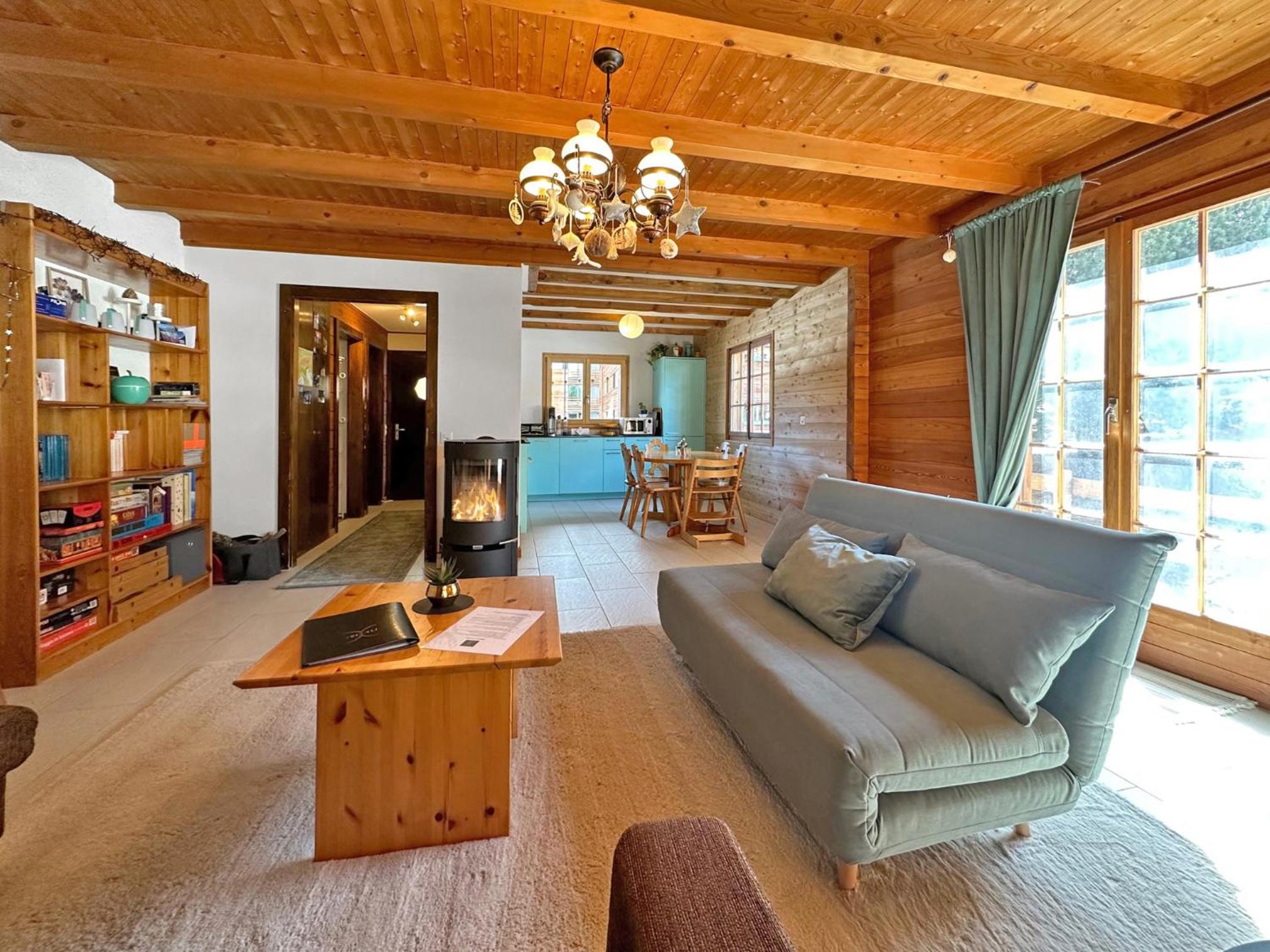 Chalet Albarose - Vercorin view 2