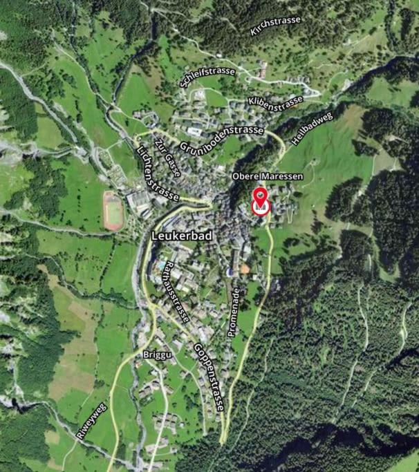 Spacious 3 Room Apartment - Family-Friendly - Central Leukerbad - Great Views