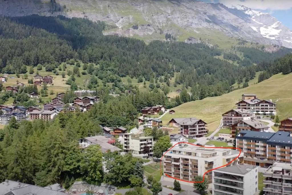 Spacious 3 Room Apartment - Family-Friendly - Central Leukerbad - Great Views