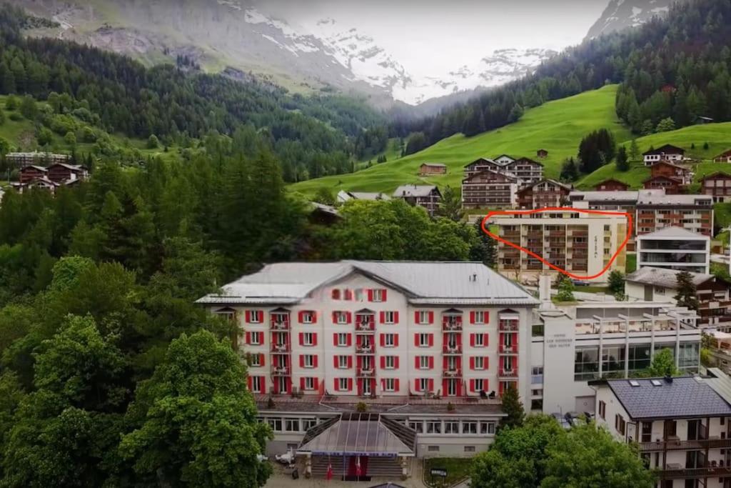 Spacious 3 Room Apartment - Family-Friendly - Central Leukerbad - Great Views