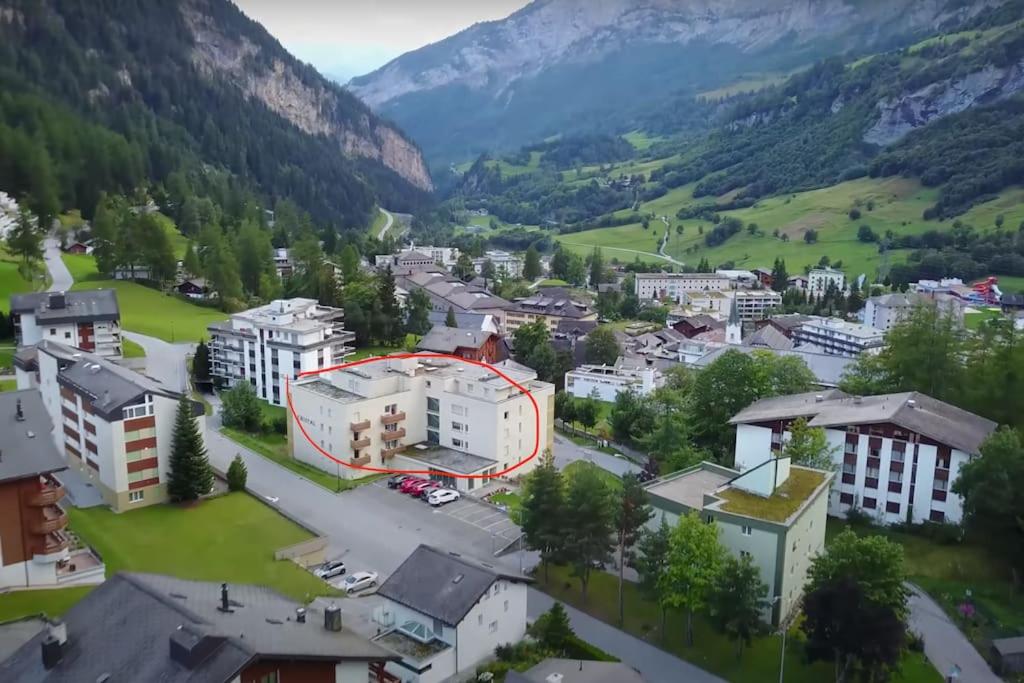 Spacious 3 Room Apartment - Family-Friendly - Central Leukerbad - Great Views