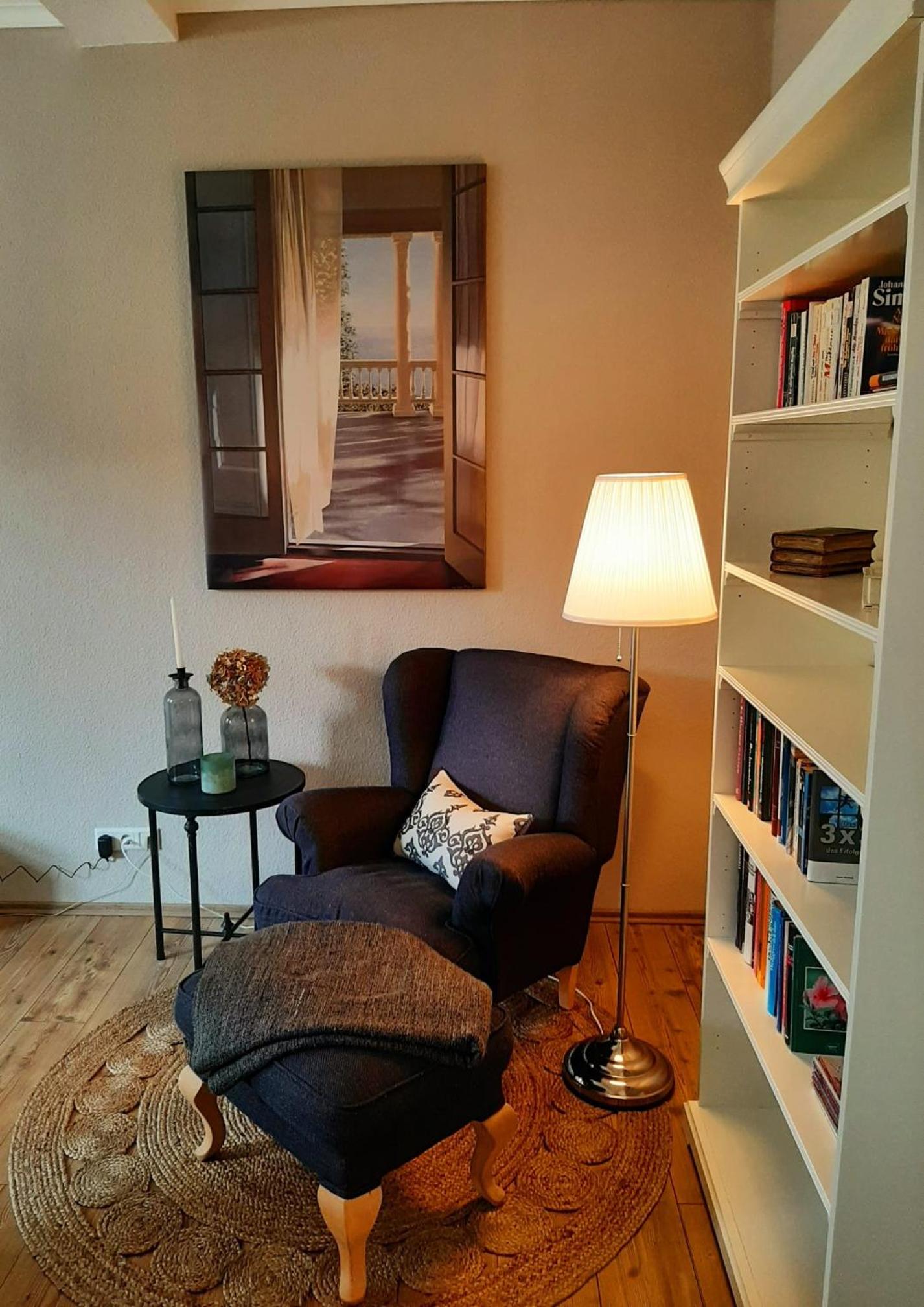 Glashüttchen mit 2 Schlafzimmern, Sauna und schönem Garten