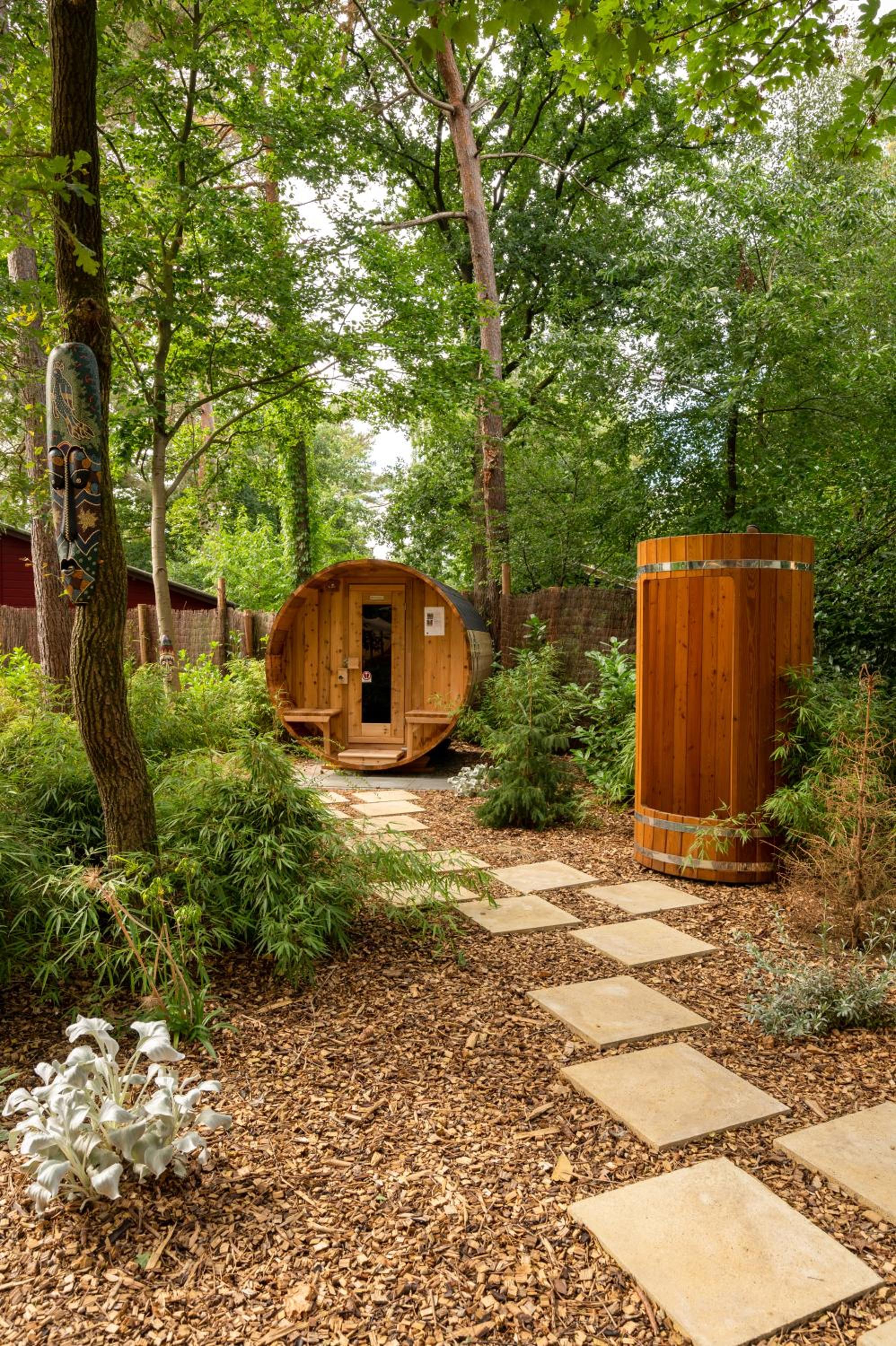 zen-Bungalow NO 4 met sauna en hottub view 5
