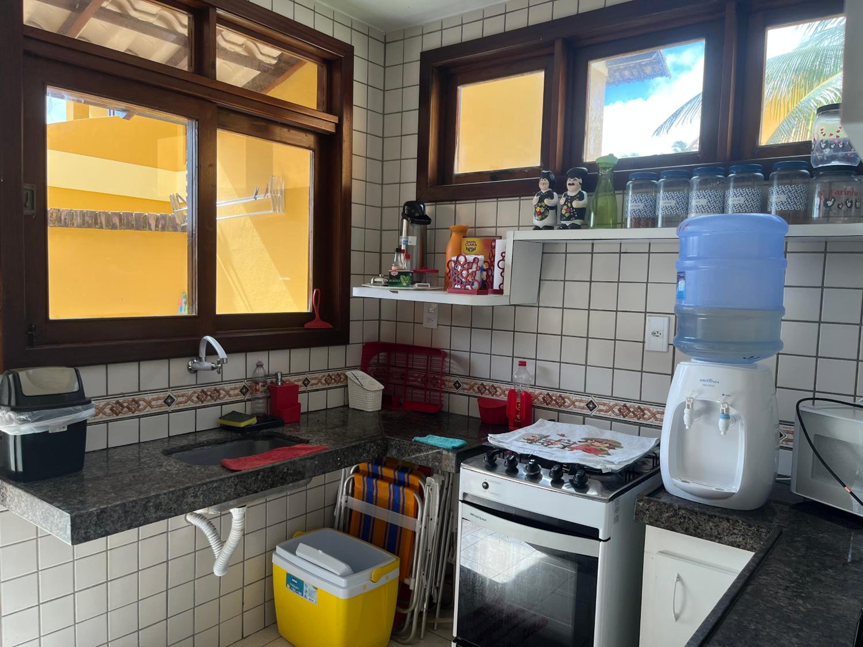Casa de praia em condomínio à beira mar
