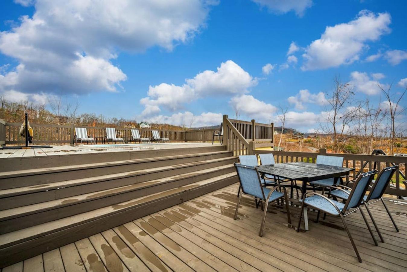 Midnight Moon New Pool Deck view and Design Great Location