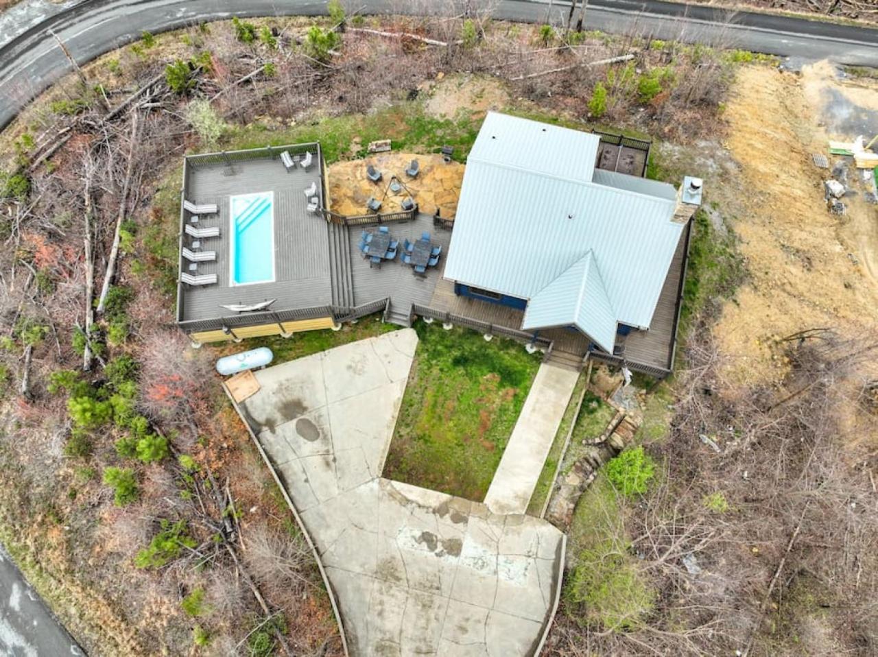 Midnight Moon New Pool Deck view and Design Great Location