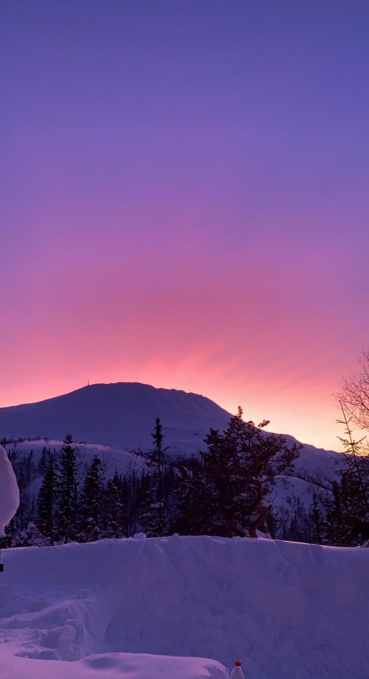 Gaustablikk Sportshytte midt i naturen