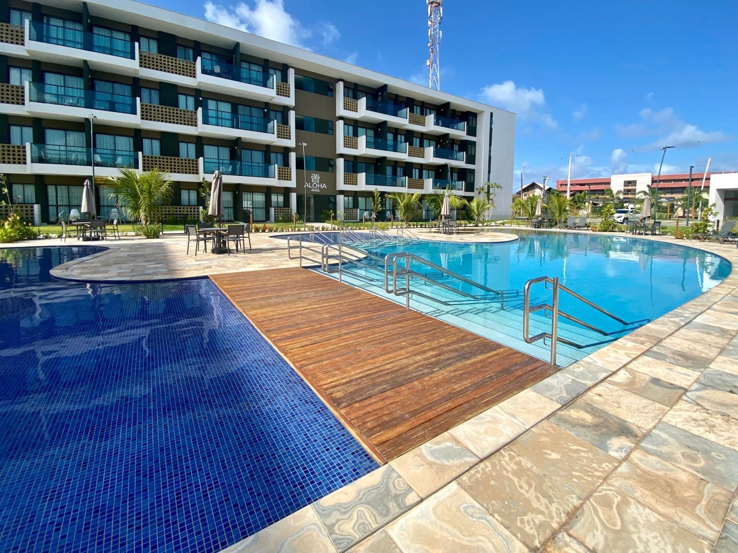 Flat Luxuoso Com Vista Para a Piscina-Muro Alto, Porto de Galinhas