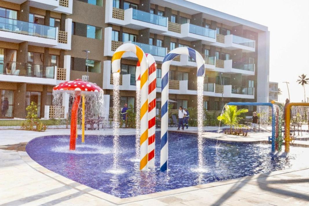 Flat Luxuoso Com Vista Para a Piscina-Muro Alto, Porto de Galinhas