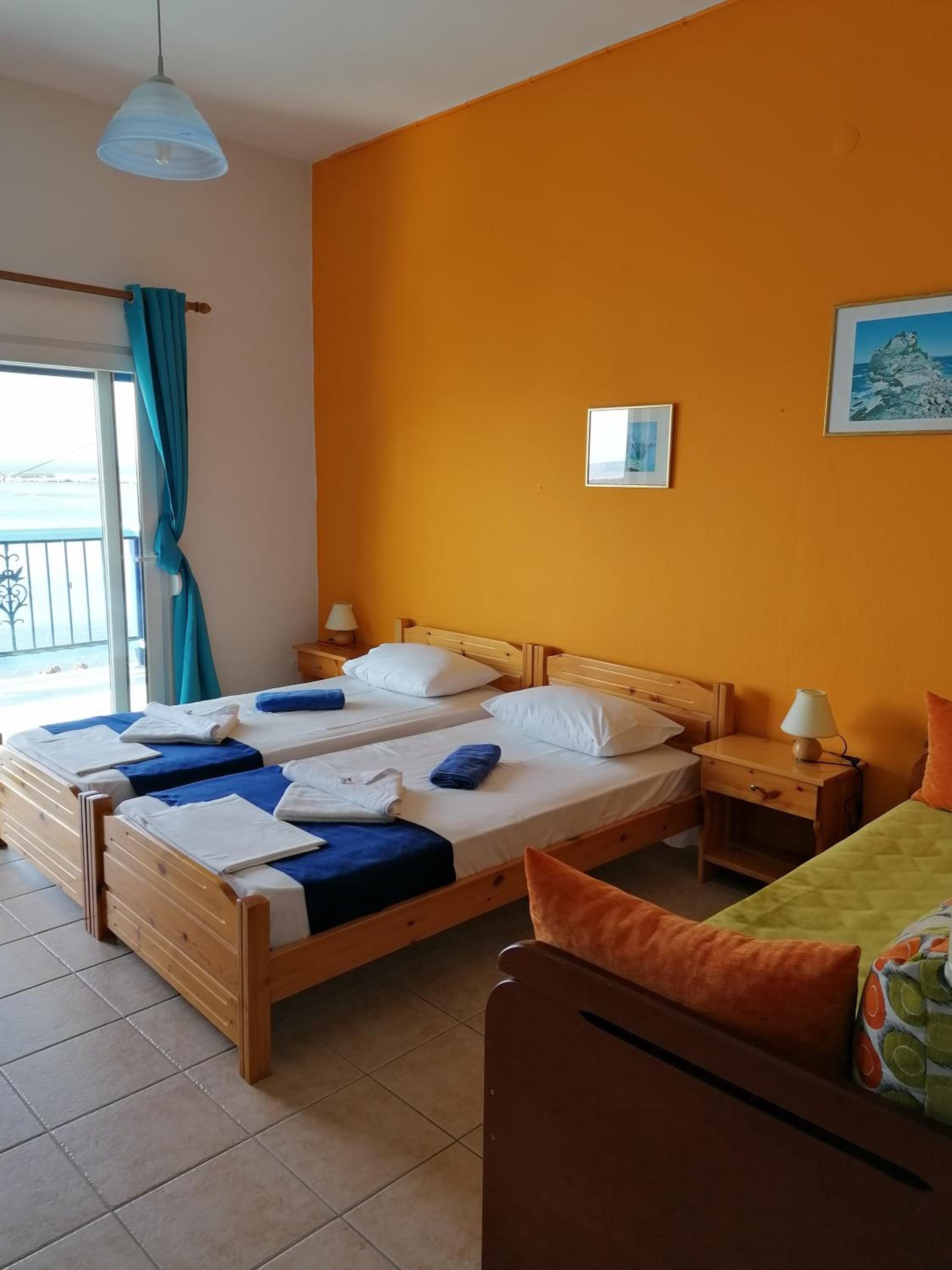 Panoramic Sea View Villa Evmenia and Harbourside Sea front apartments