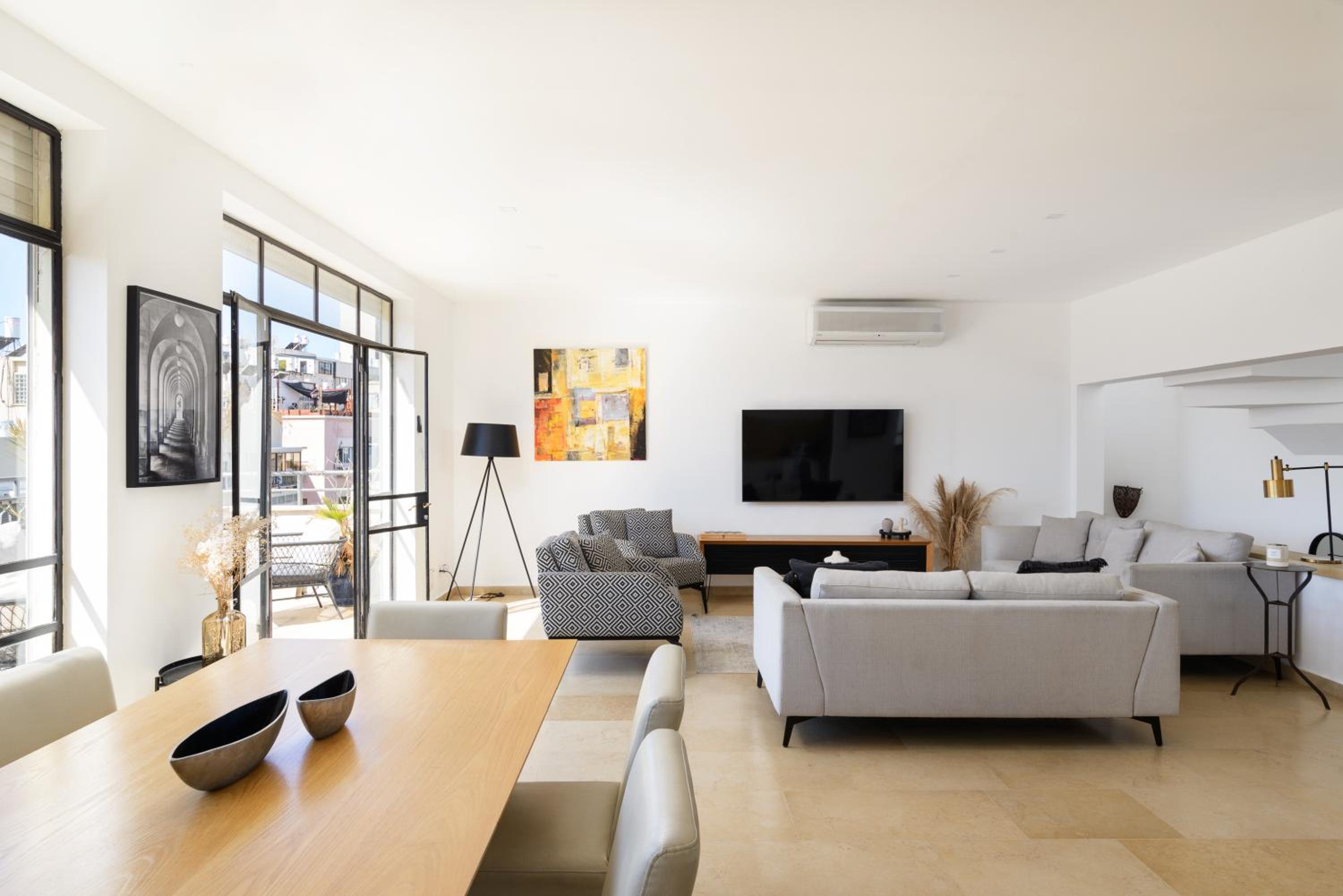 Mamad Duplex 2 Terraces City Center By Feelhome