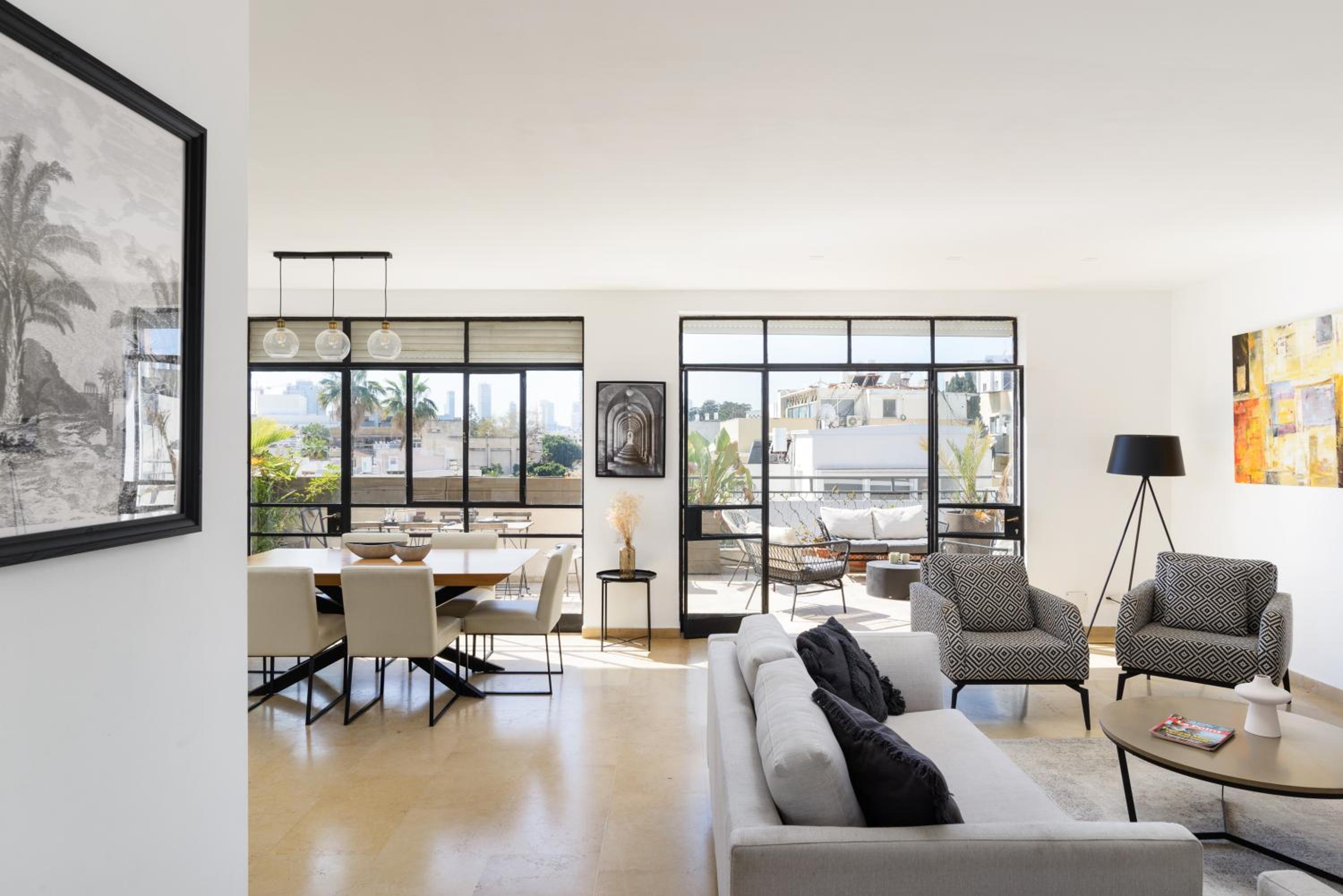 Mamad Duplex 2 Terraces City Center By Feelhome