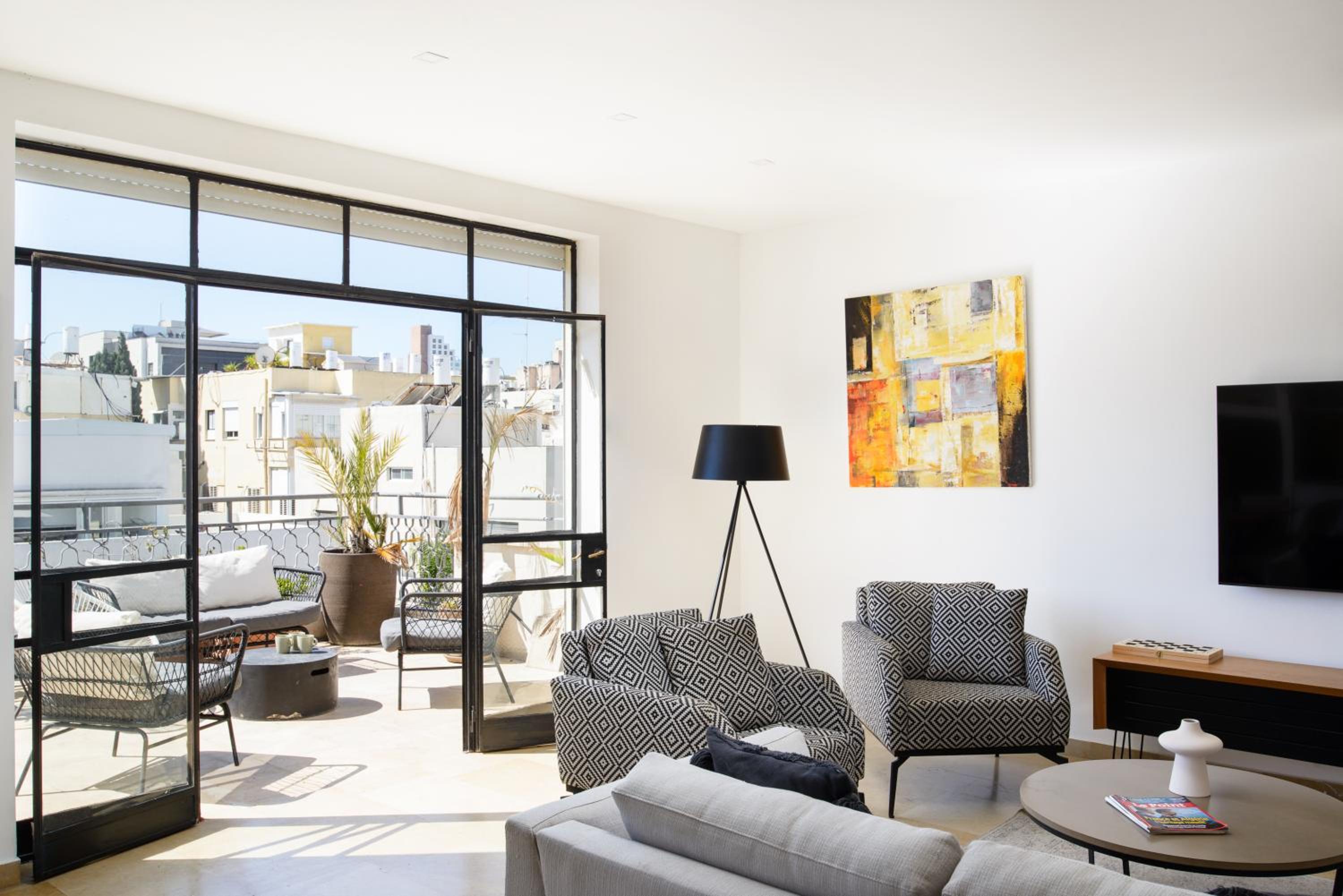 Mamad Duplex 2 Terraces City Center By Feelhome