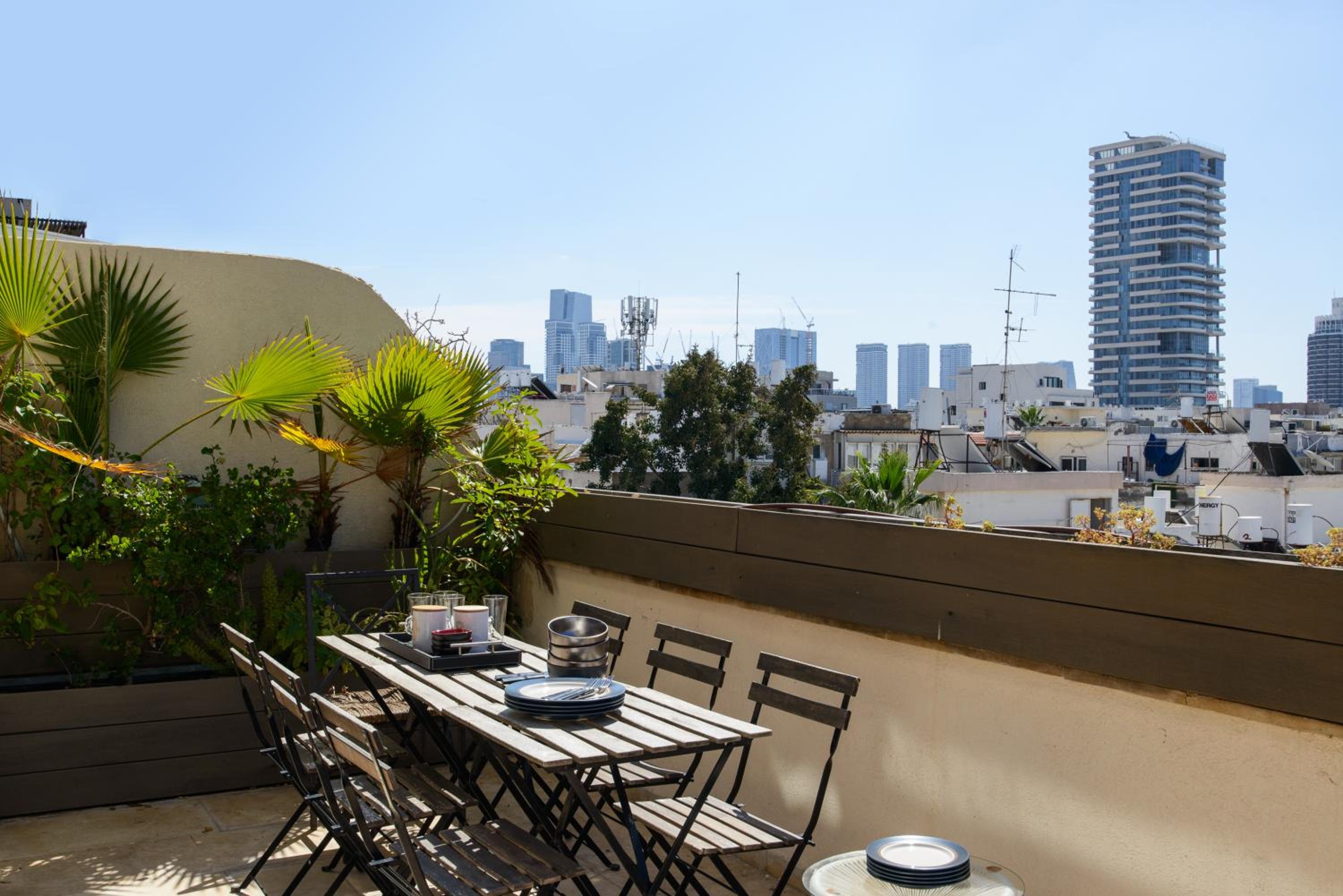 Mamad Duplex 2 Terraces City Center By Feelhome