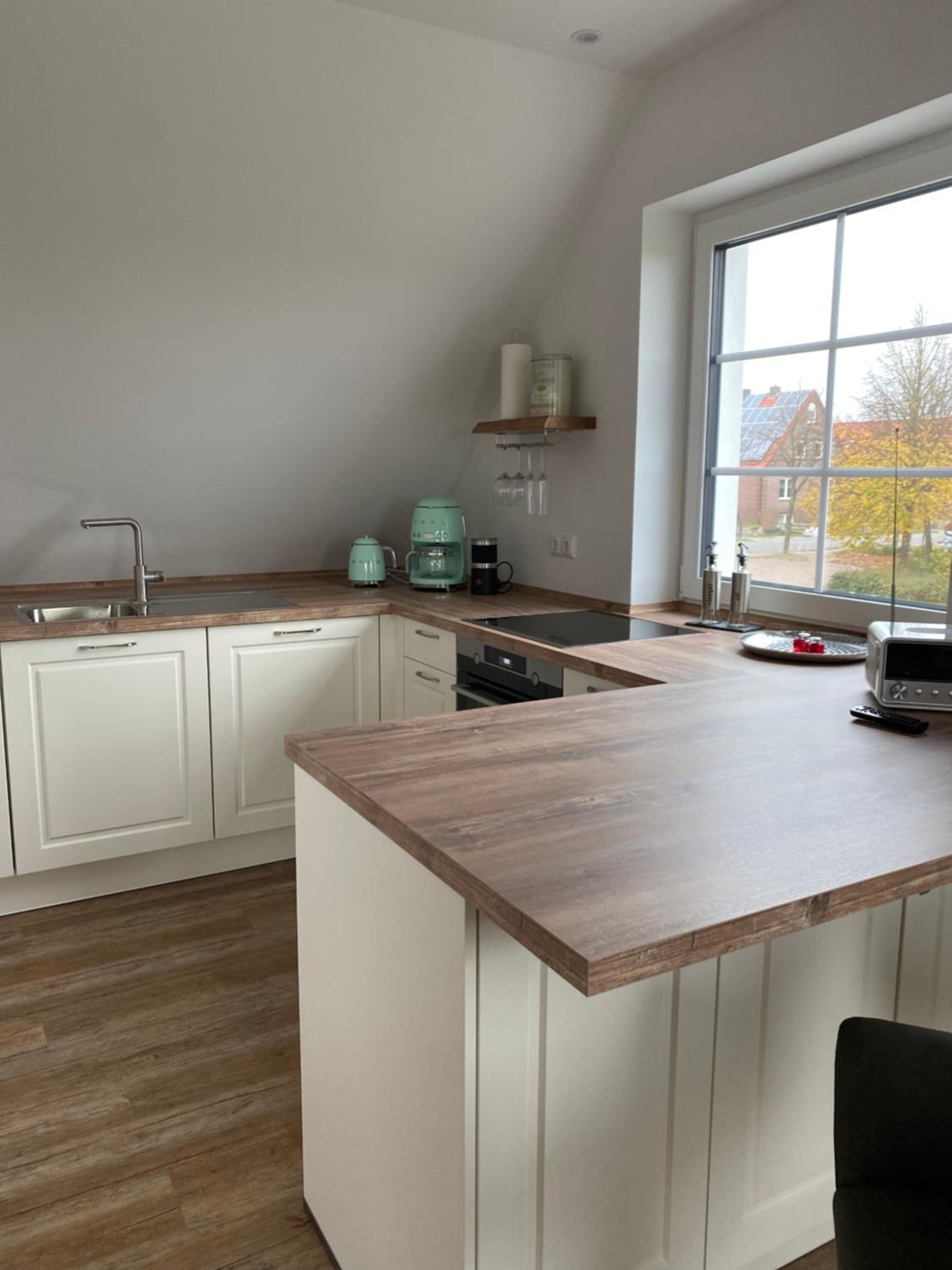 Muggelhuus das Loft mit Elbdeichblick im Alten Land und mit Wallbox