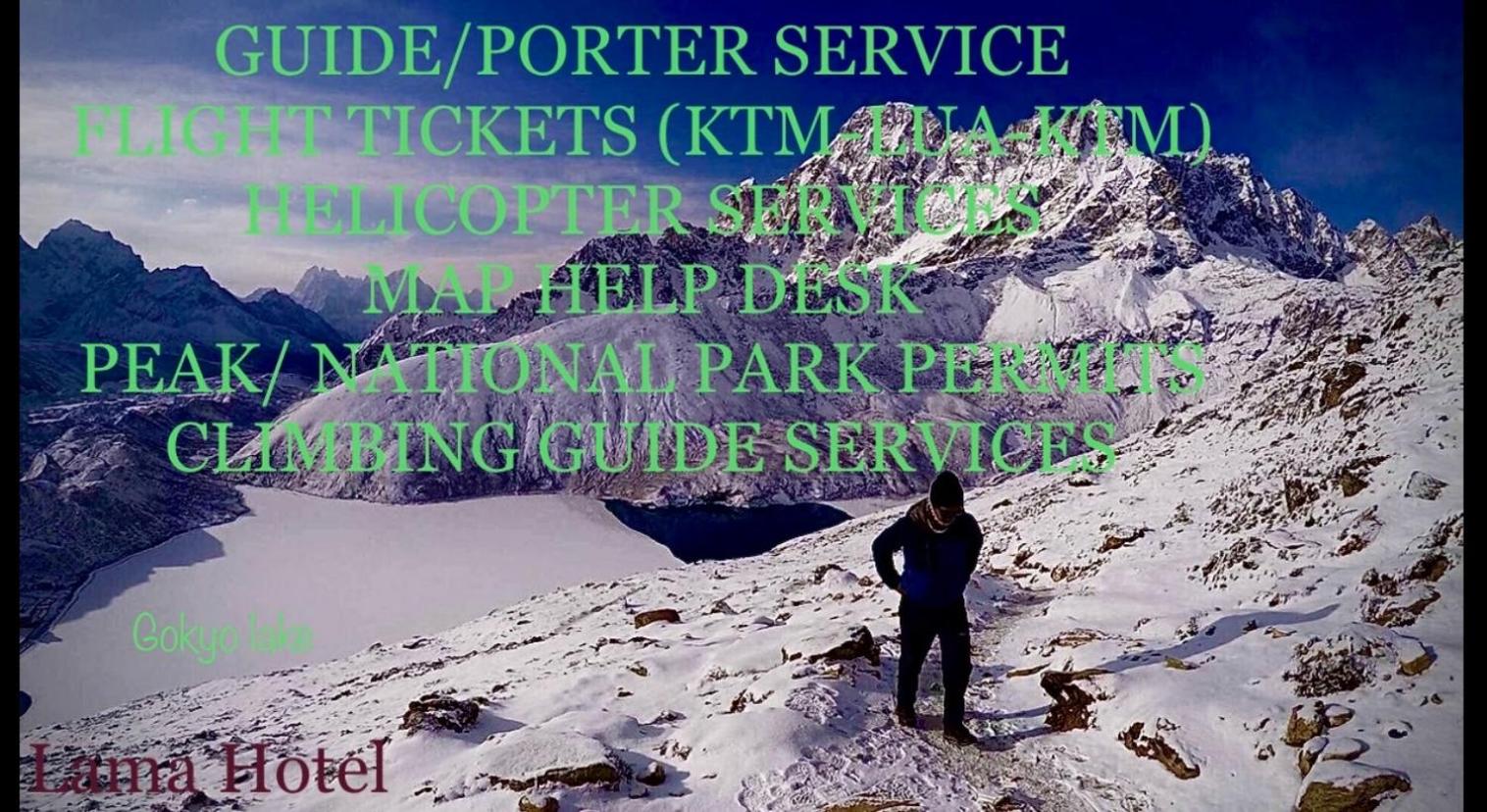 LAMA HOTEL - HIMALAYAN BURGER Experience the best stay in EVEREST with an unforgettable Mountain Flight