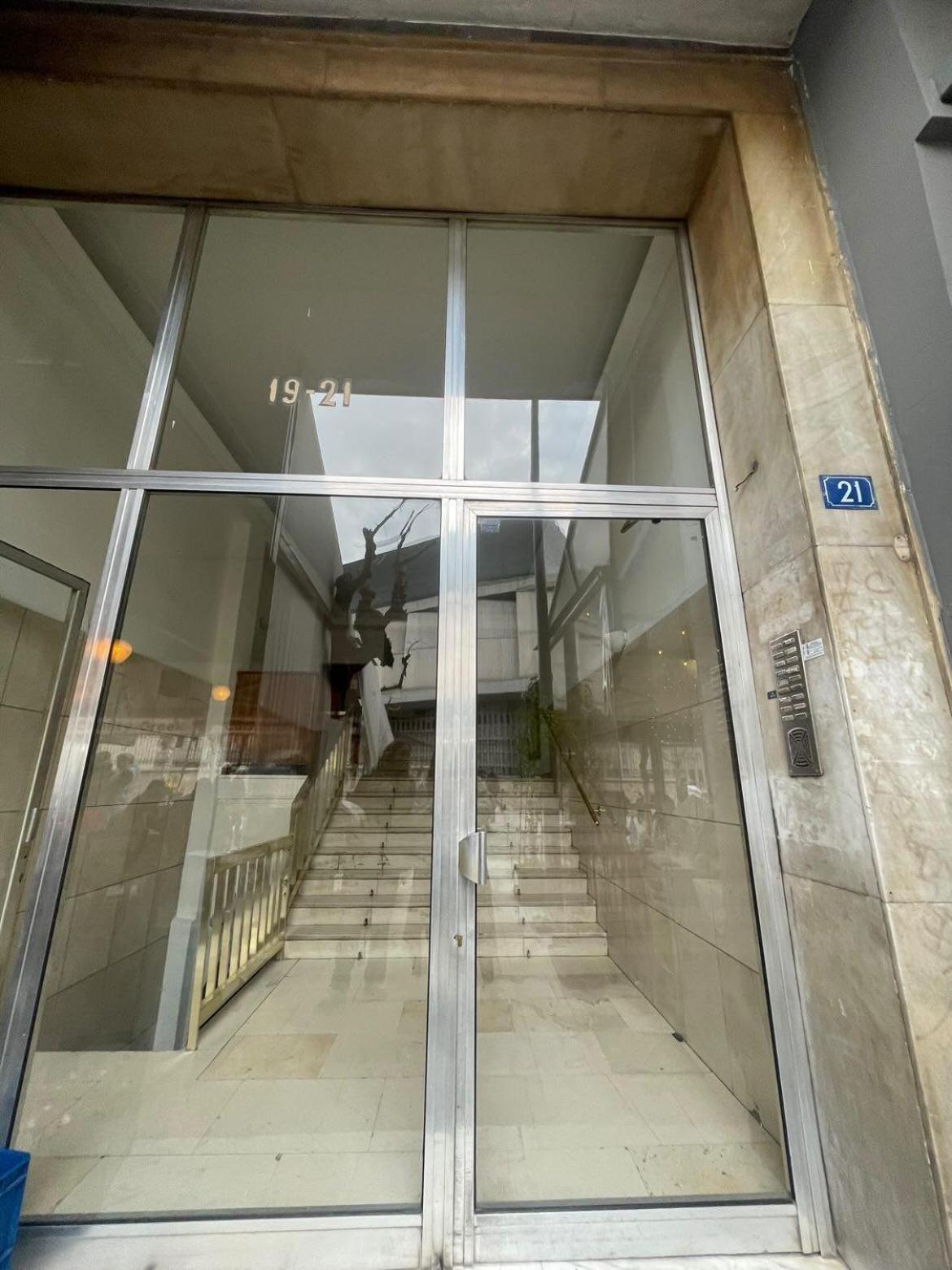 Across Acropolis Museum chic design apartment!