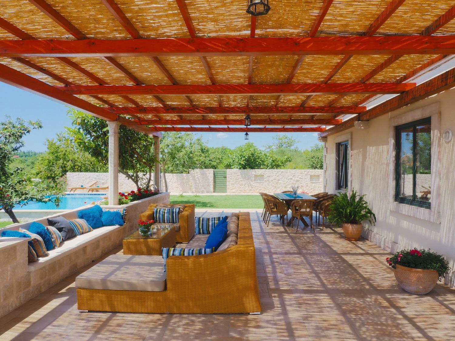 Villa Antonija heated private pool, near Dubrovnik,8plus 2 p ideal for families and groups view 3