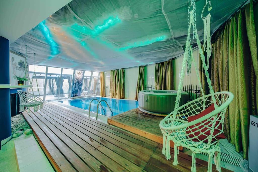Unique apartment with private pool, cinema, SPA