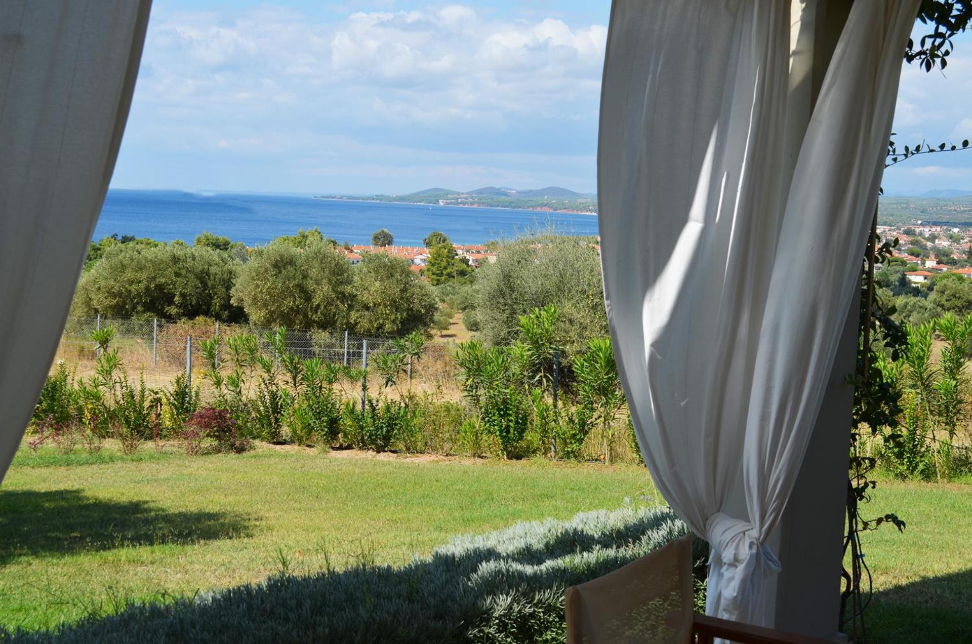Thea Sea View Private Pool Villa, Nikiti view 3
