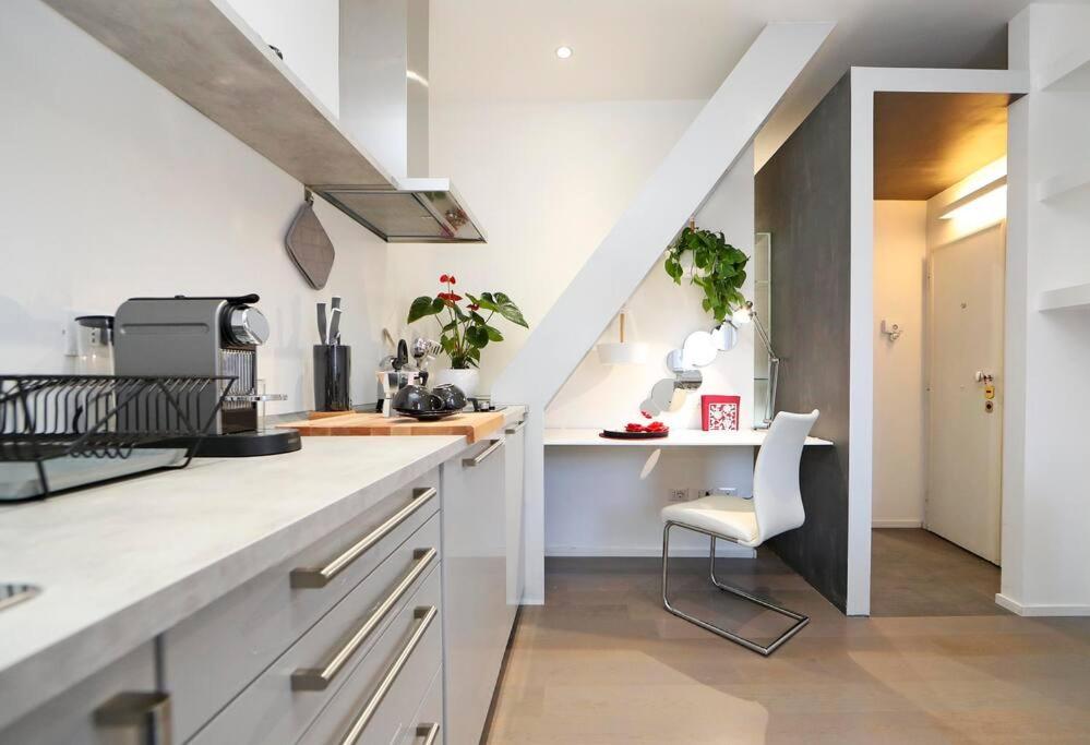 Terrace Modern Studio Trastevere