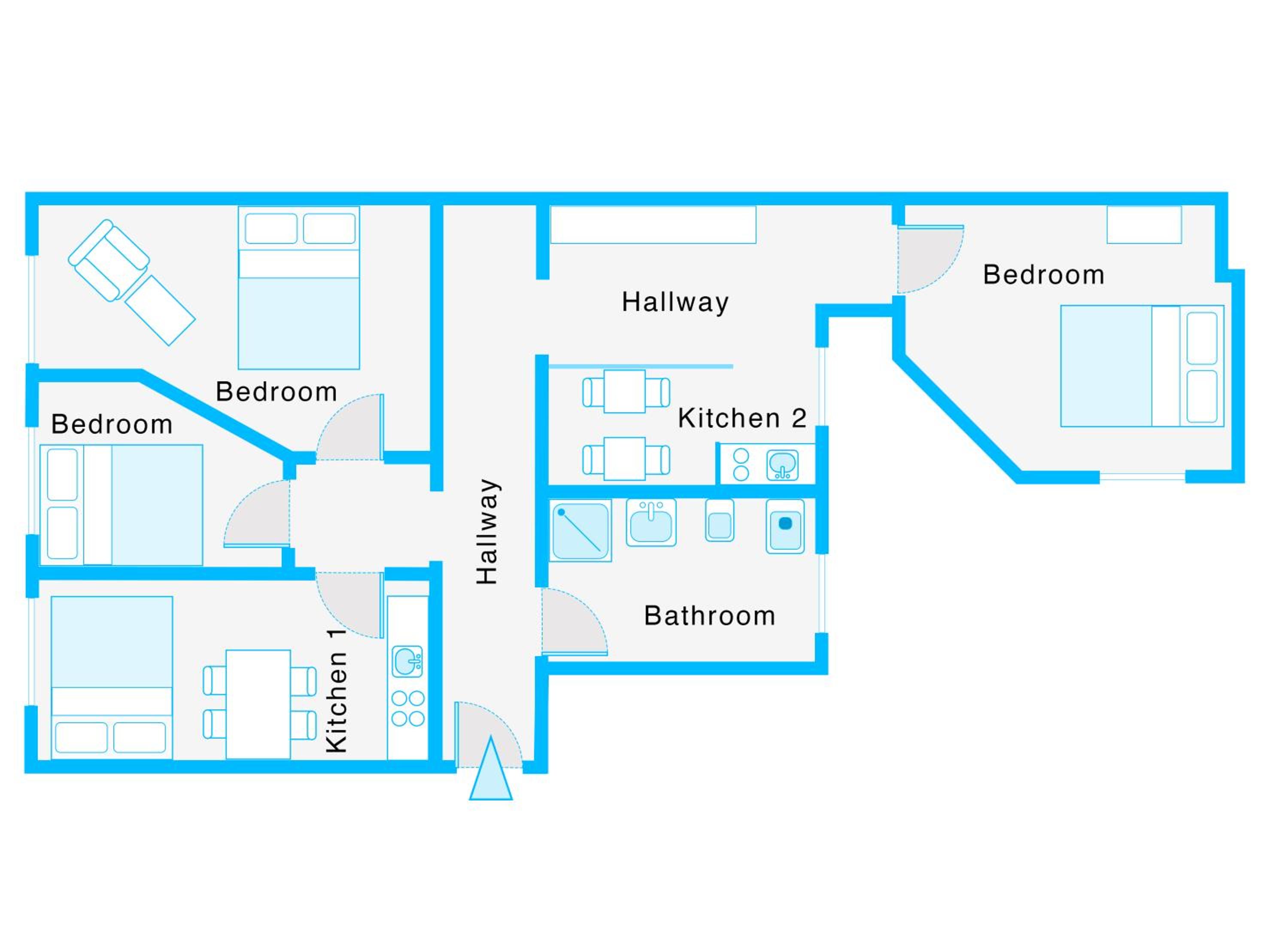 Budget Apartment am Fernsehturm