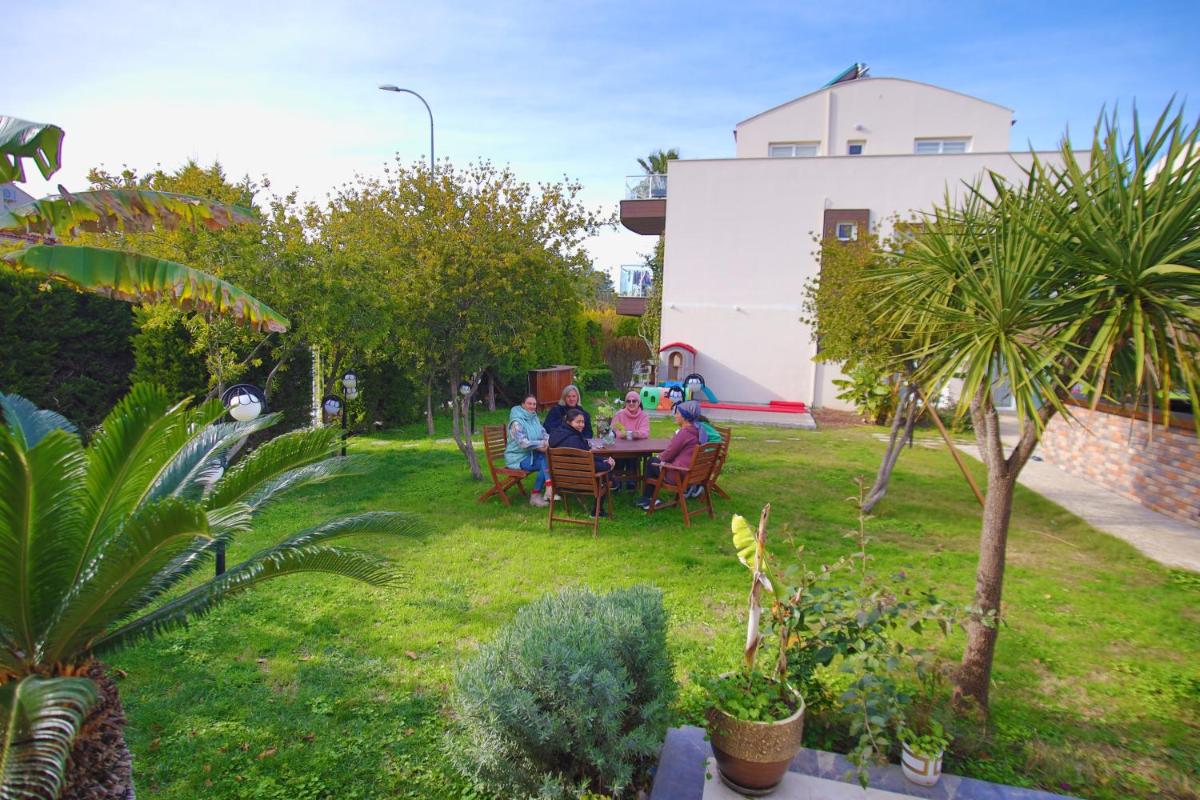 outdoor BBQ area