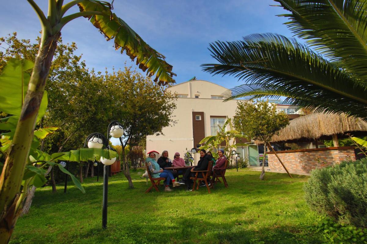 outdoor BBQ area