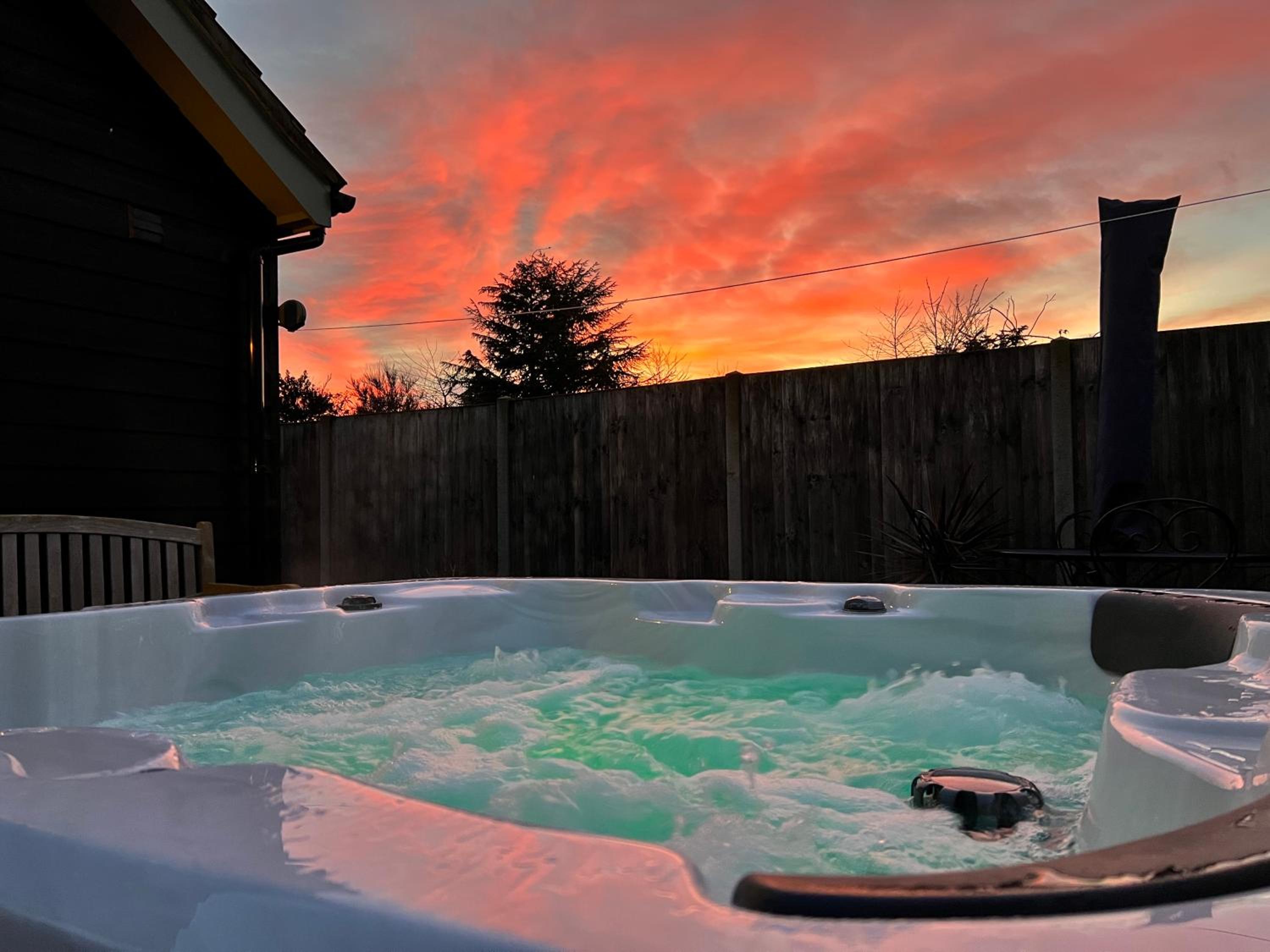 Saving Grace with private hot tub view 5