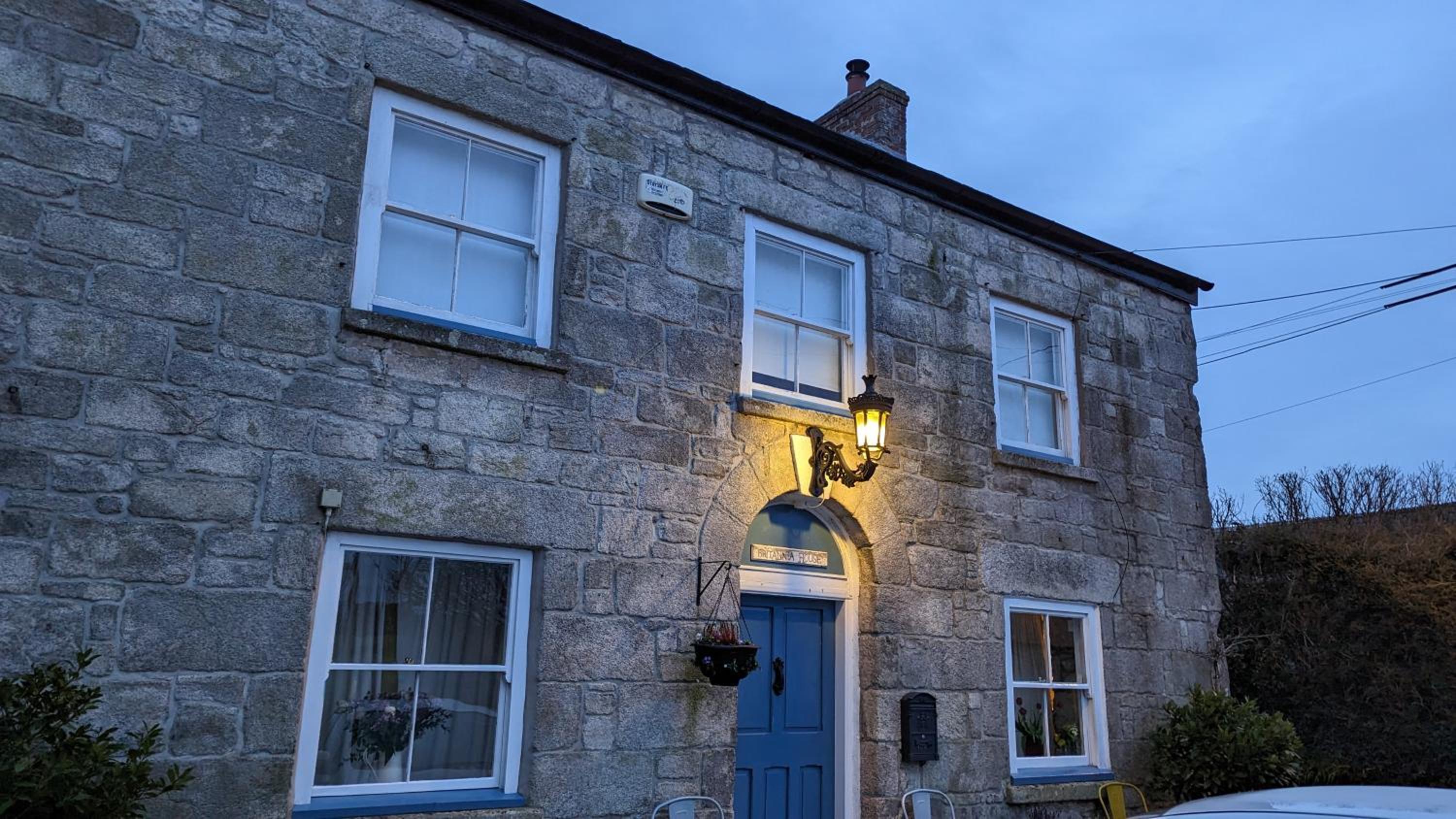 Britannia House Vintage B&B Cornwall view 2