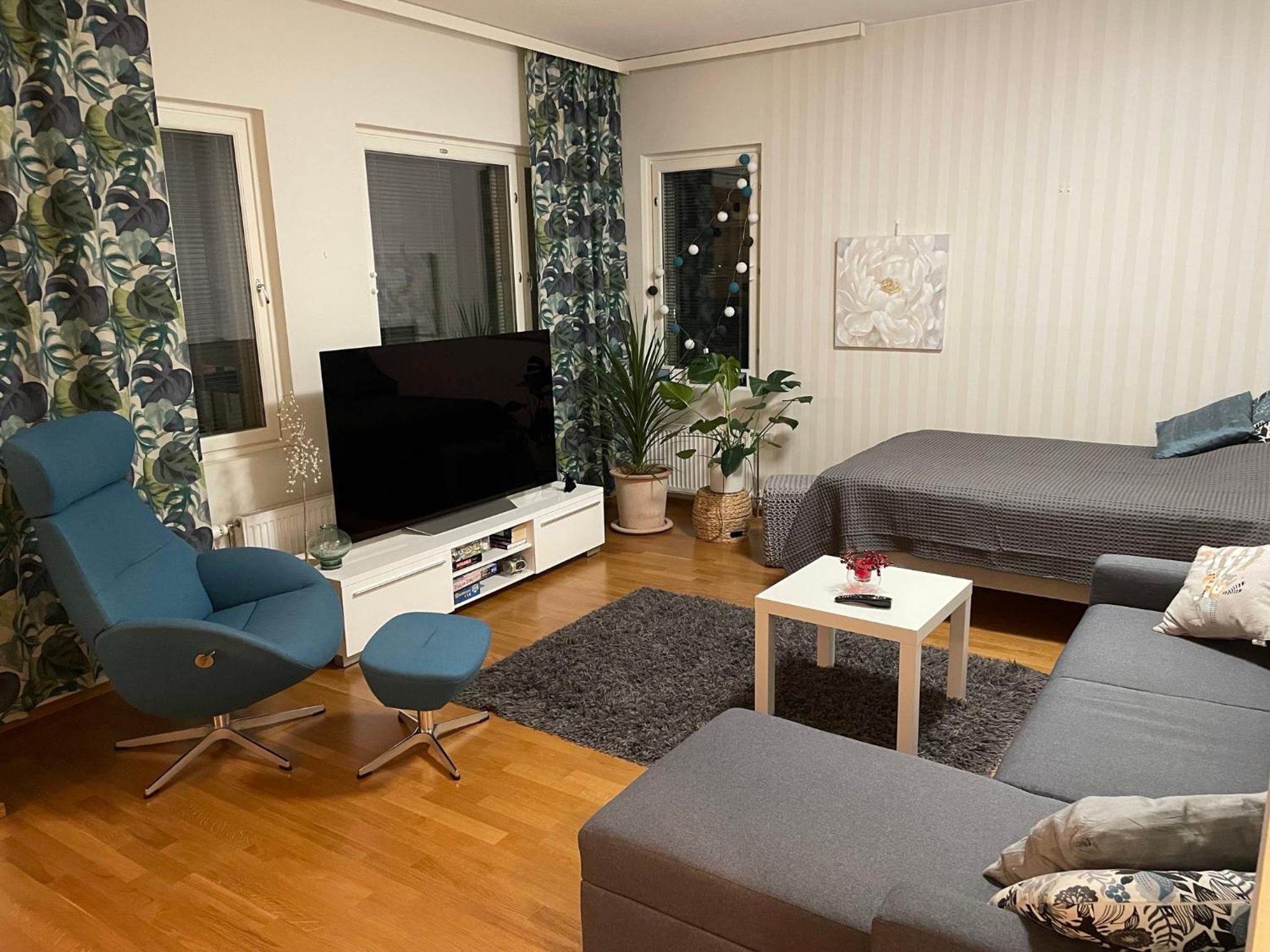 Studiohuoneisto Valtakatu 45, sauna, AC, WiFi view 3