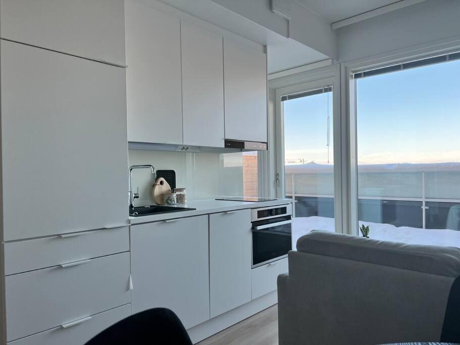 Modern Penthouse Studio with Private Terrace