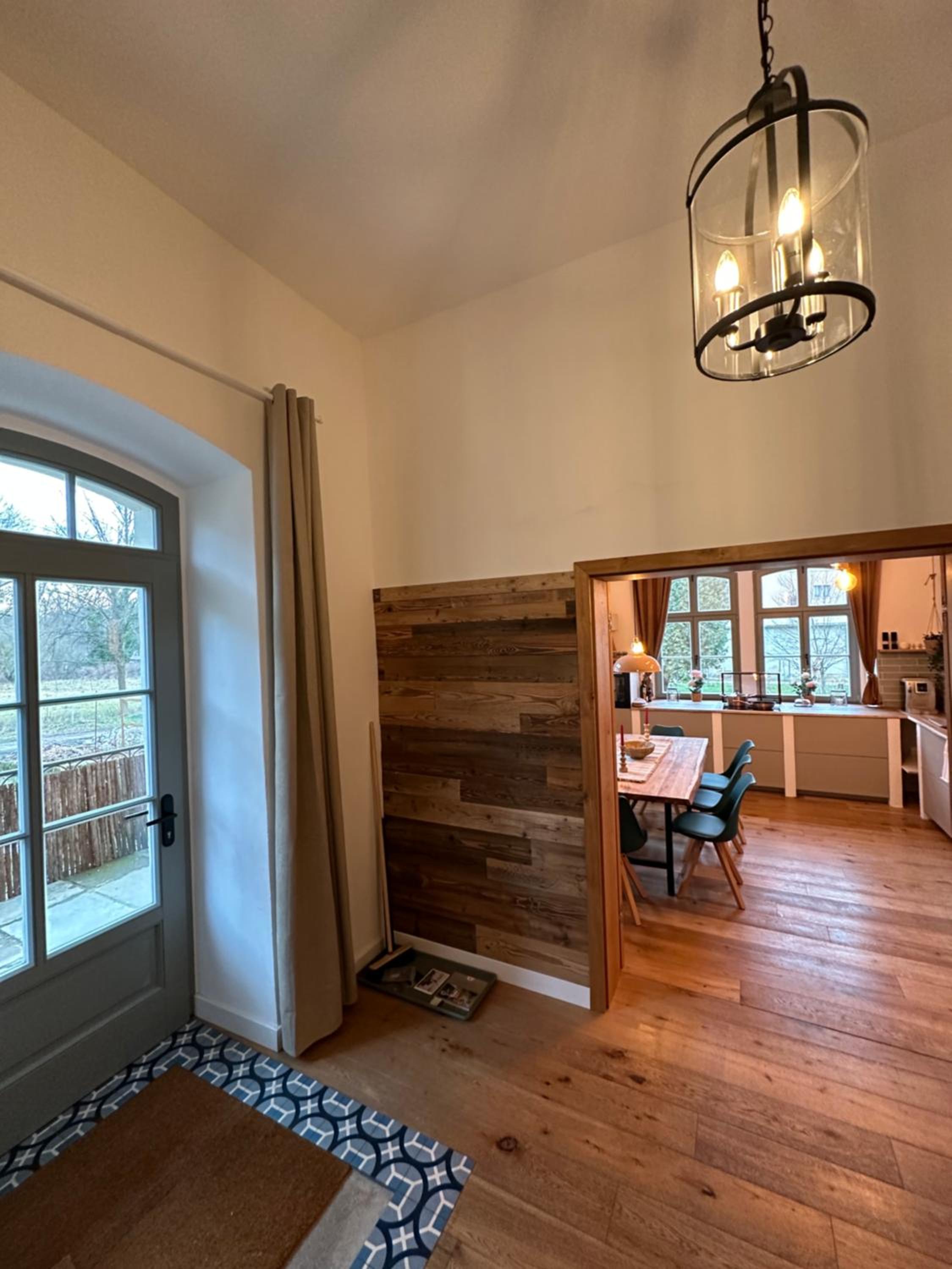Ferienwohnung Hortensie Rittergut Schloss Zehista Gutshaus