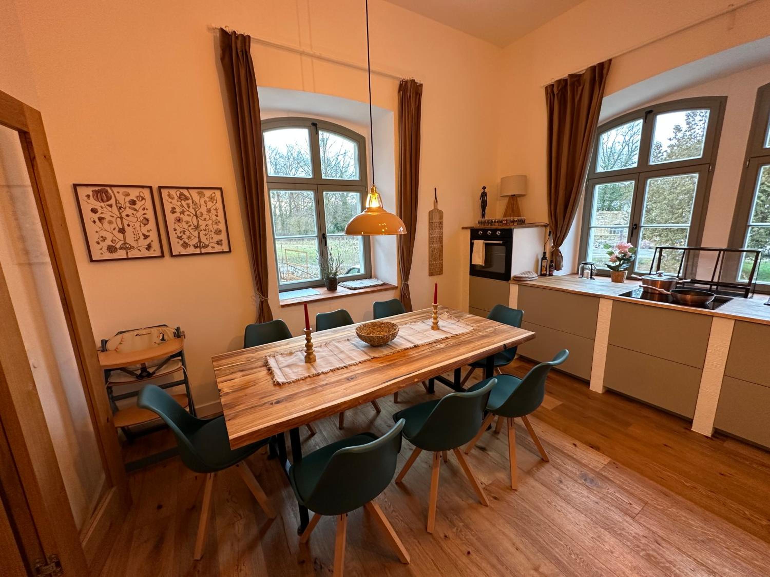 Ferienwohnung Hortensie Rittergut Schloss Zehista Gutshaus