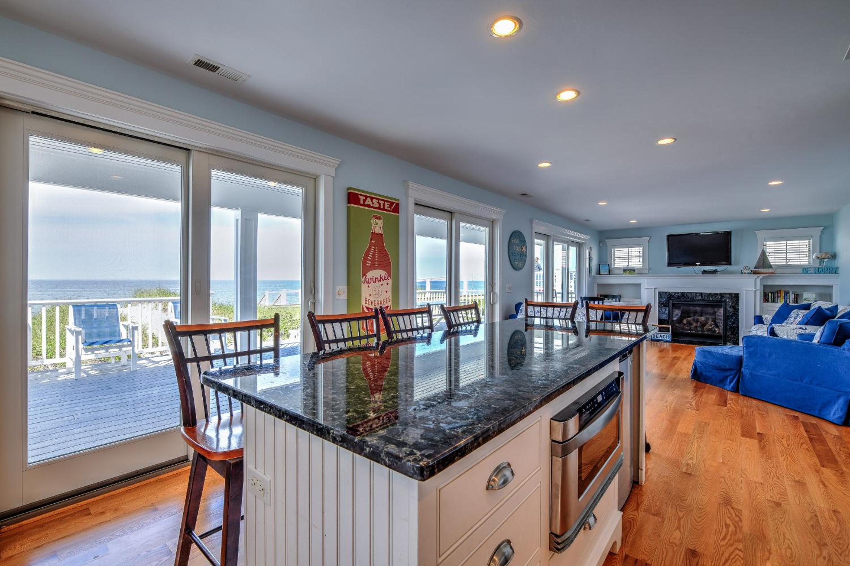 Modern Oceanfront Escape at East Sandwich Beach view 2