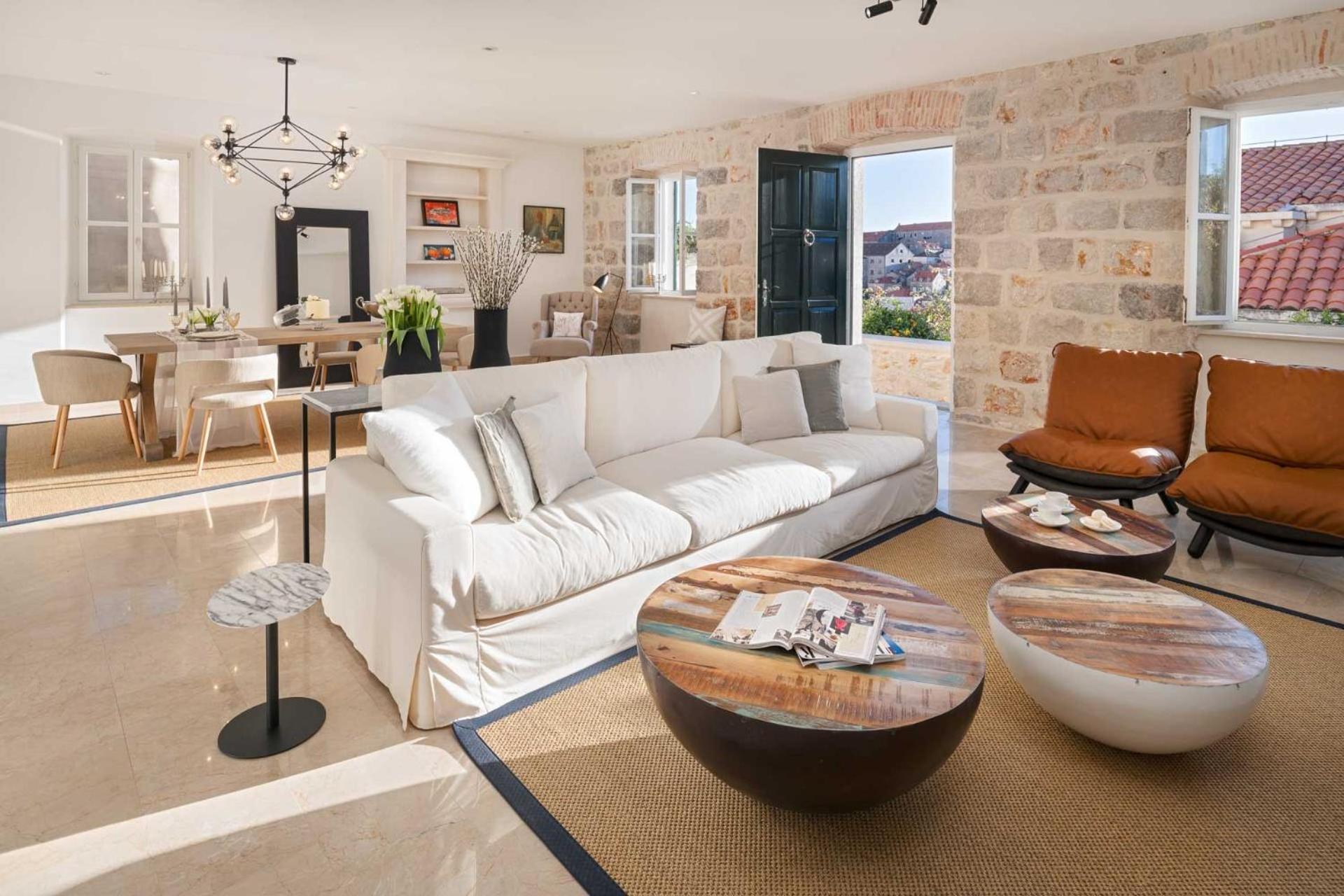 Sensational Dubrovnik Villa Villa Filia 4 Bedrooms Overlooking Dubrovnik City Walls Old Town
