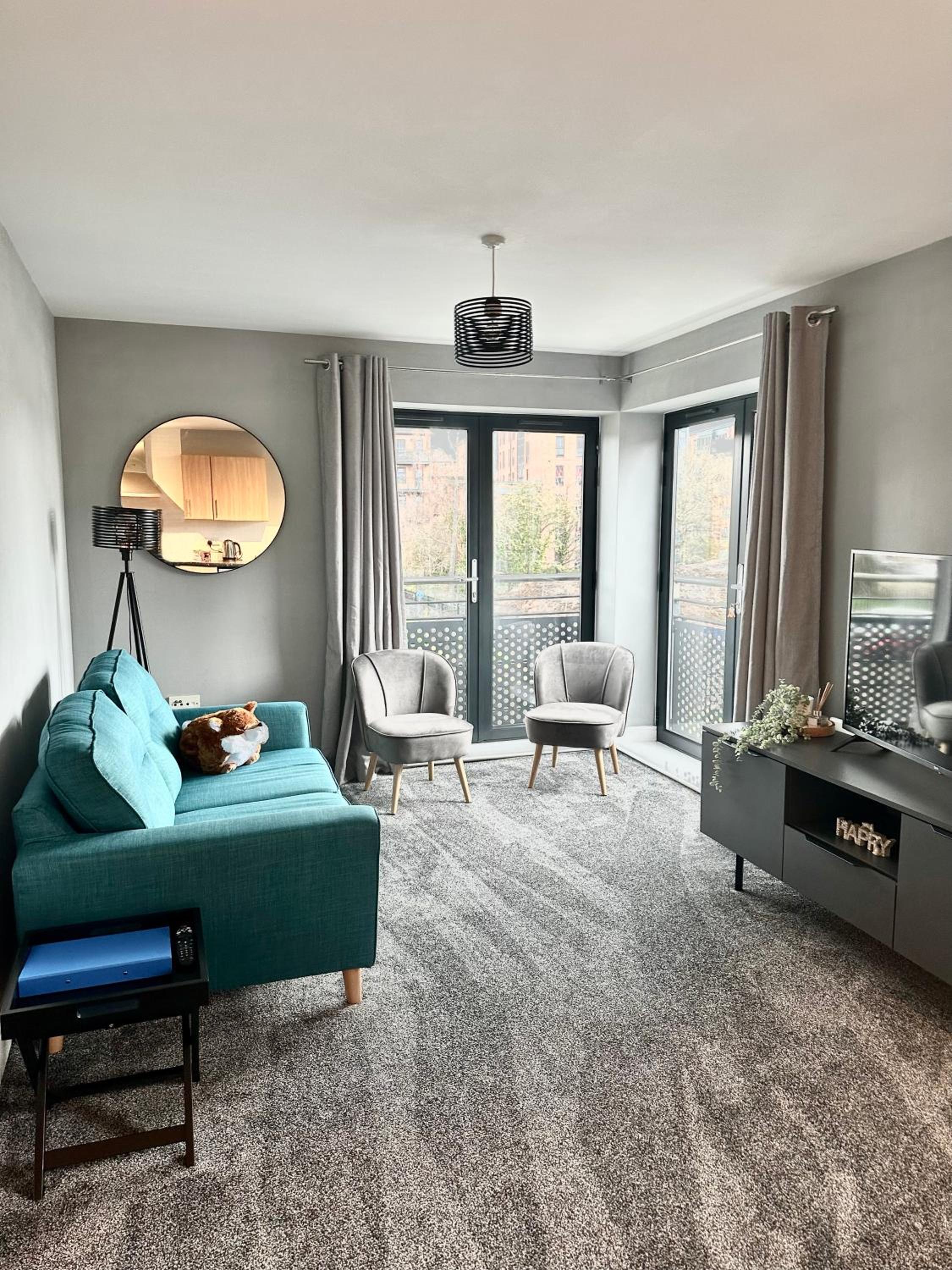 Stylish 2 Bed Apartment Derby